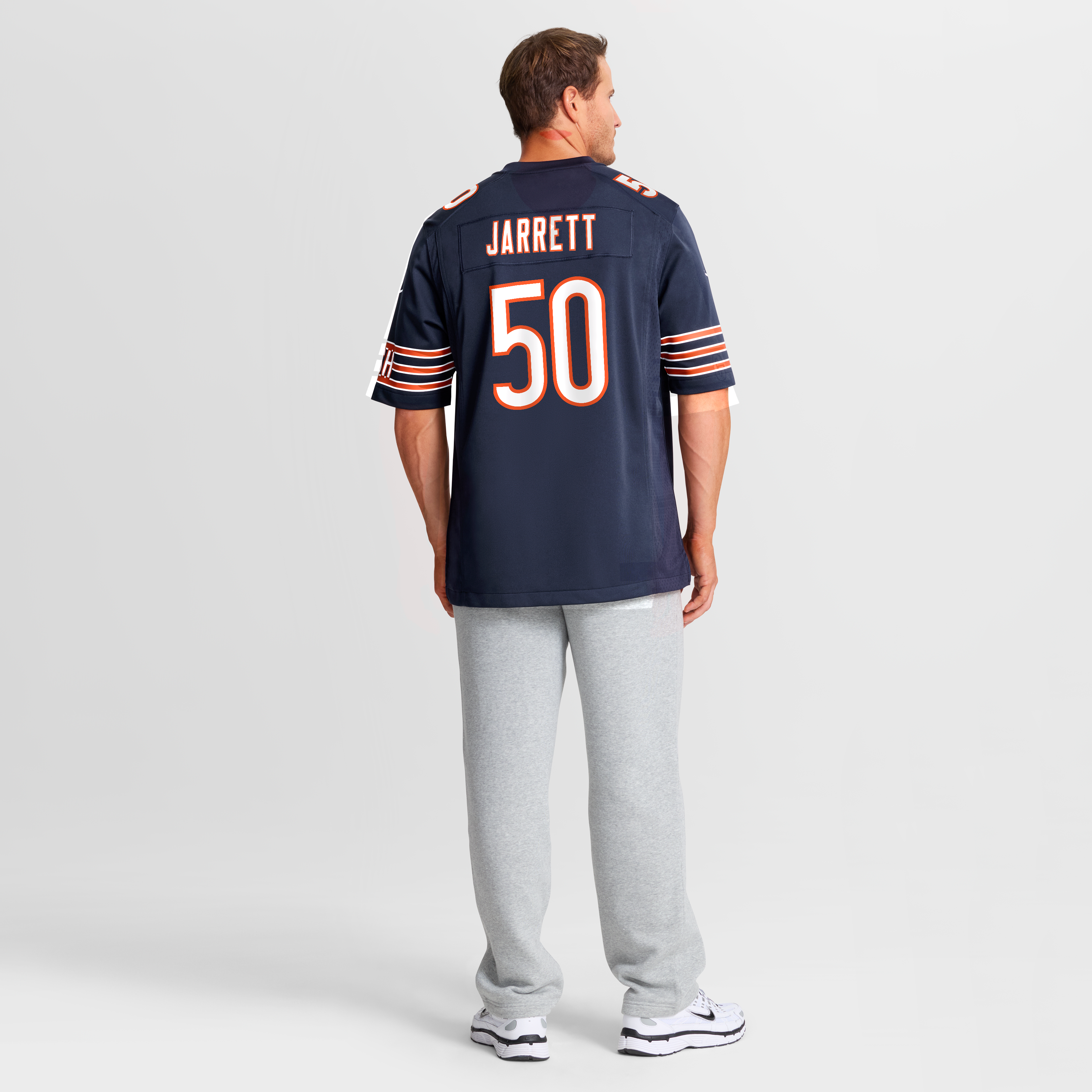 Grady Jarrett Chicago Bears Team Game Jersey - Navy - Image 9