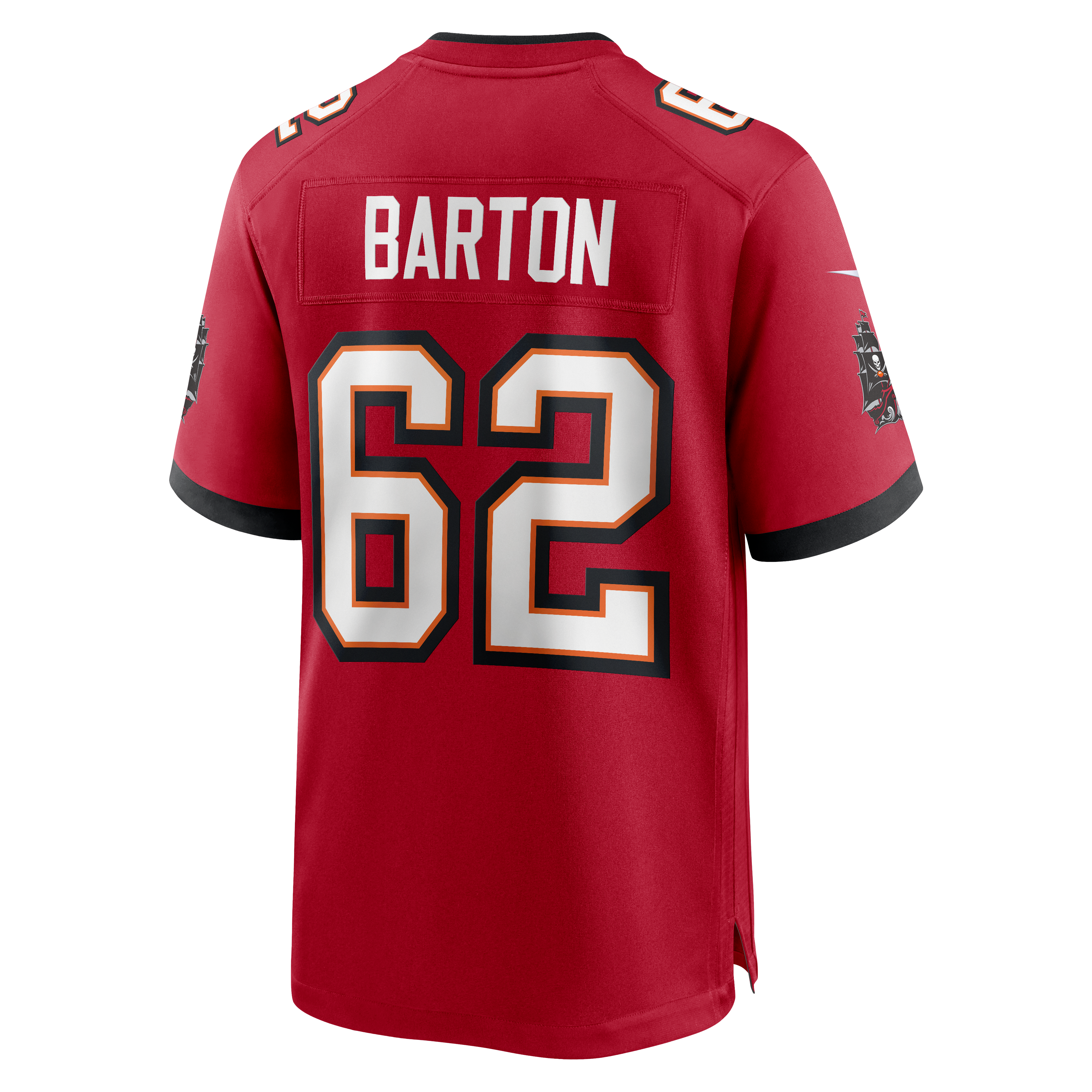 Graham Barton Tampa Bay Buccaneers Player Game Jersey - Red - Image 4