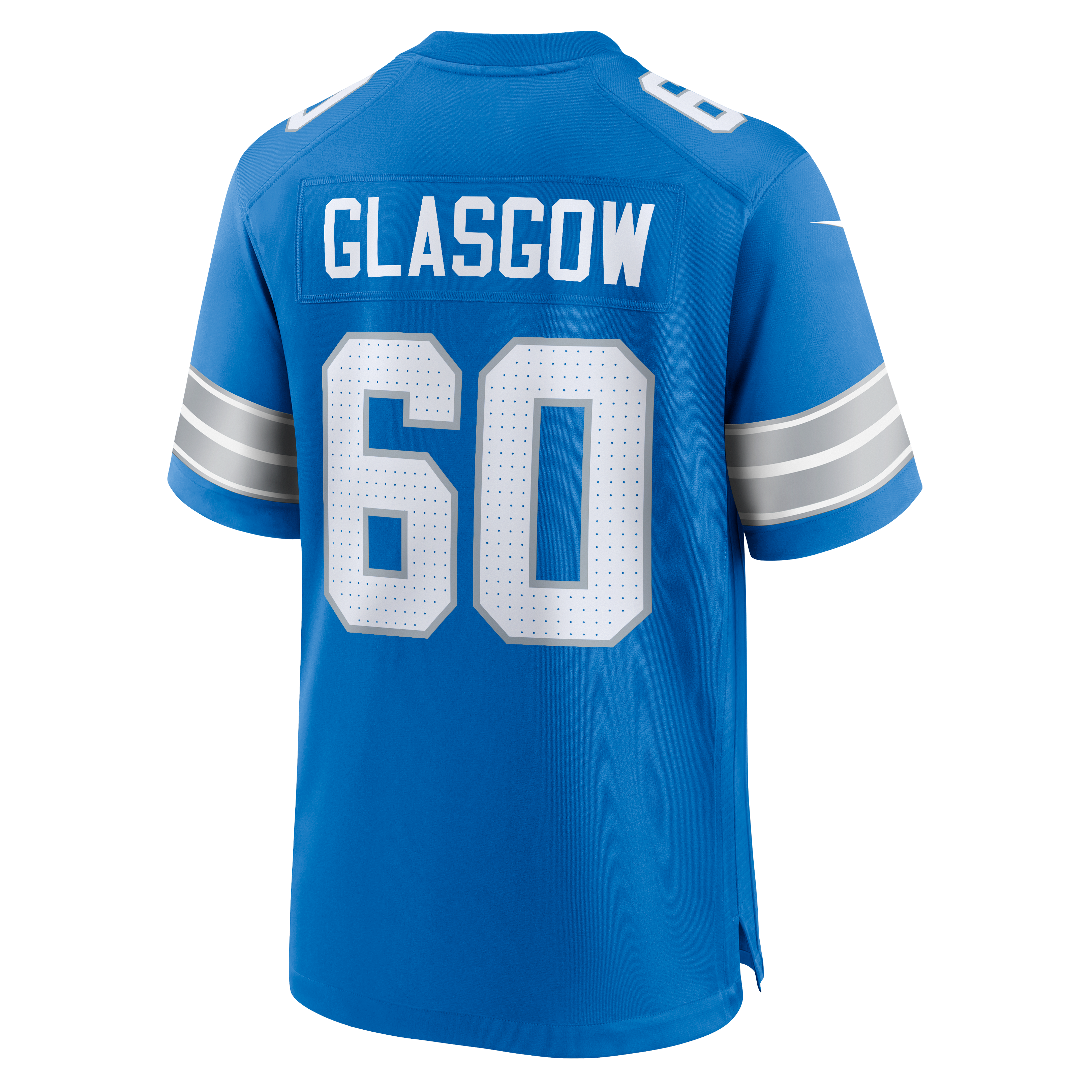 Graham Glasgow Detroit Lions Team Game Jersey - Blue - Image 4