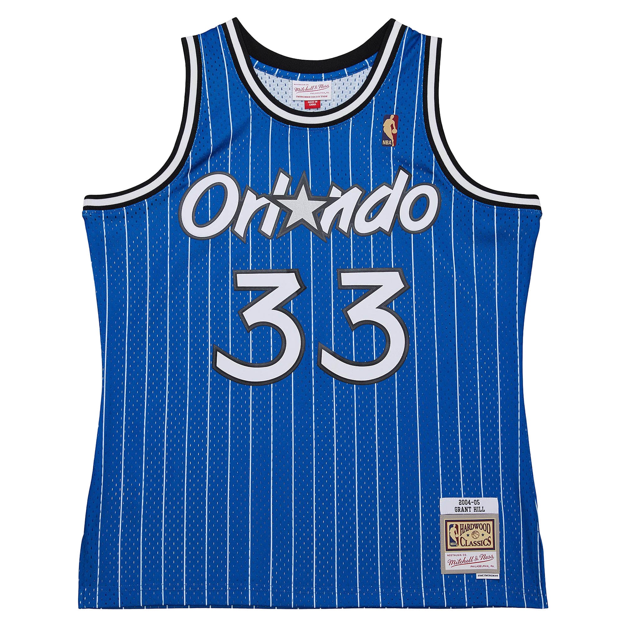 Grant Hill Orlando Magic 2004/05 Hardwood Classics Swingman Jersey - Blue - Image 3