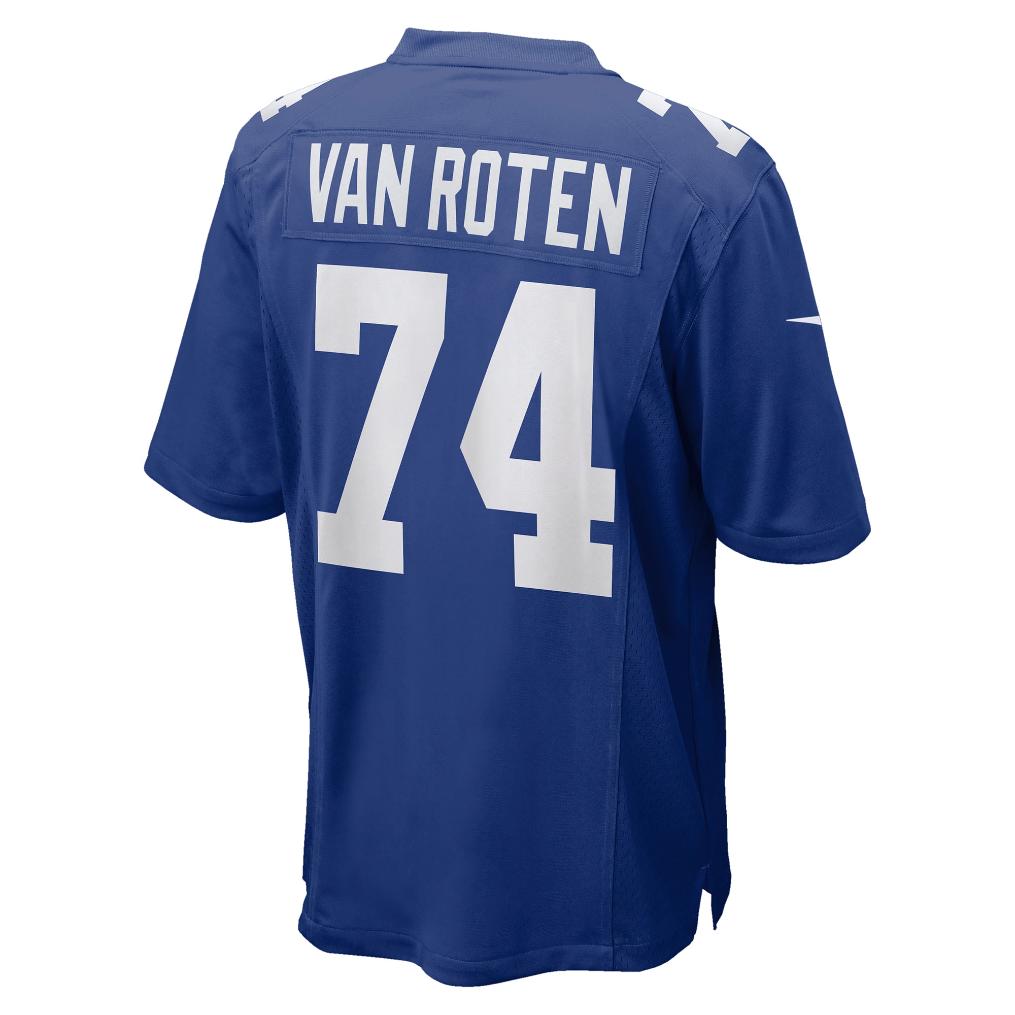 Greg Van Roten New York Giants Team Game Jersey - Royal - Image 4