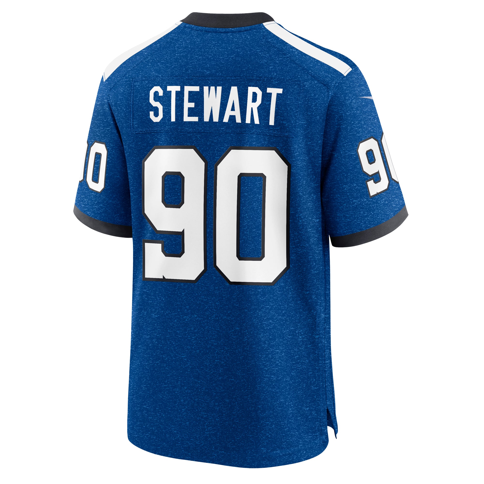 Grover Stewart Indianapolis Colts Game Jersey - Blue - Image 4