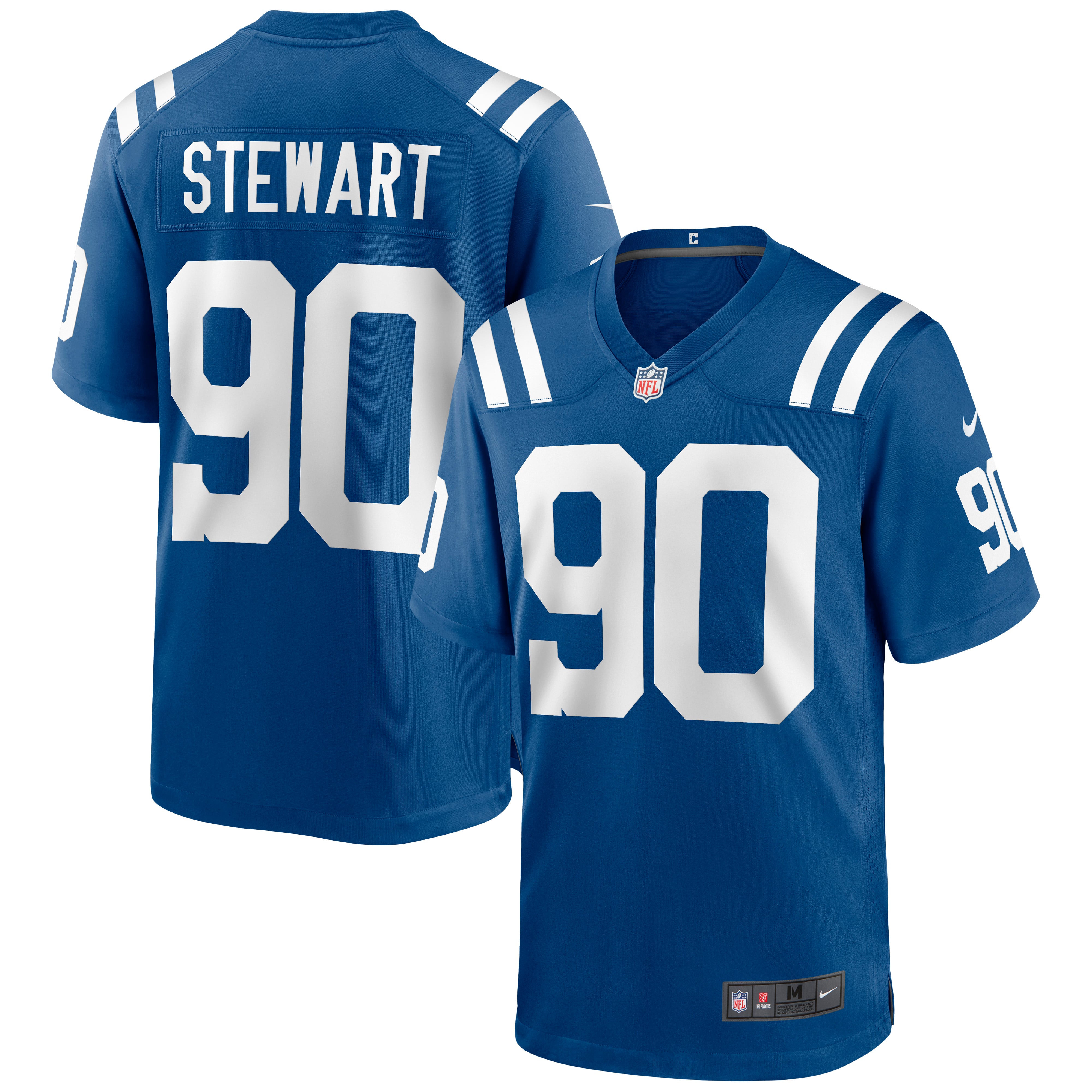 Grover Stewart Indianapolis Colts Game Jersey - Royal - Image 2