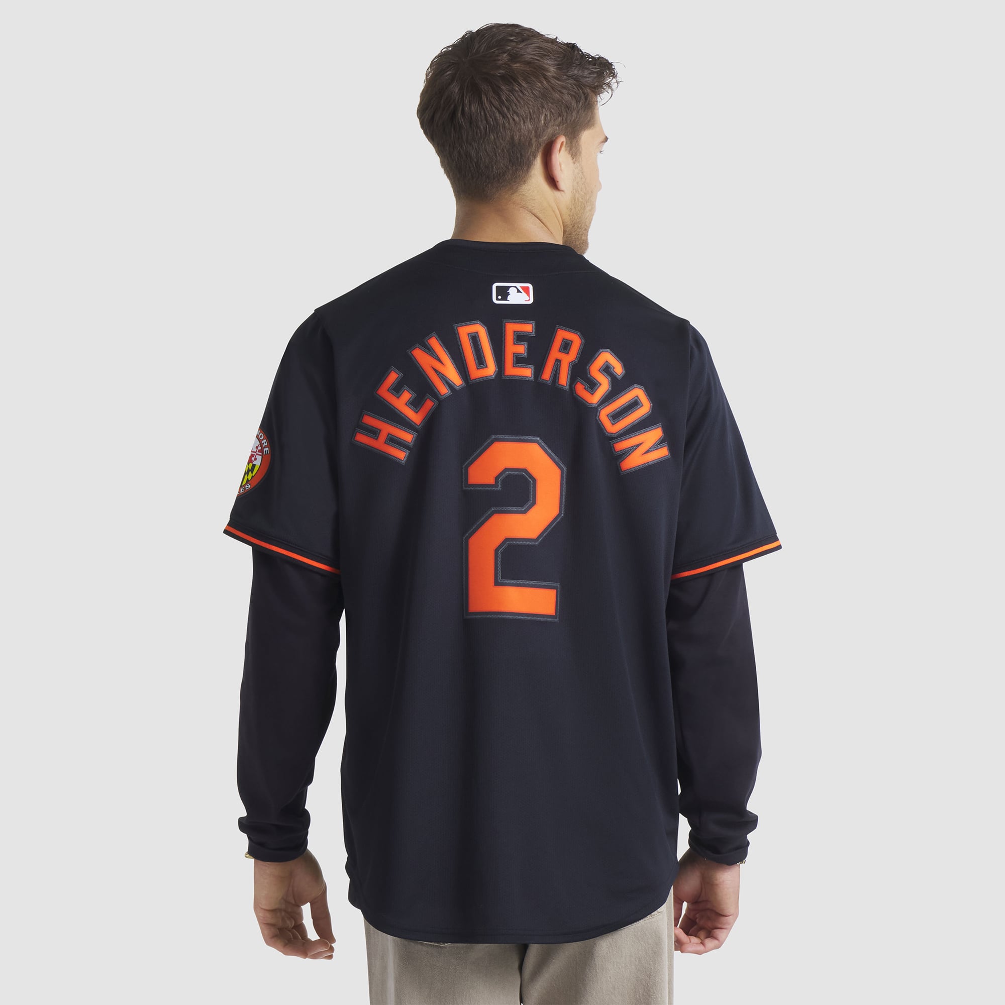 Gunnar Henderson Baltimore Orioles Alternate Limited Player Jersey - Black - Image 7