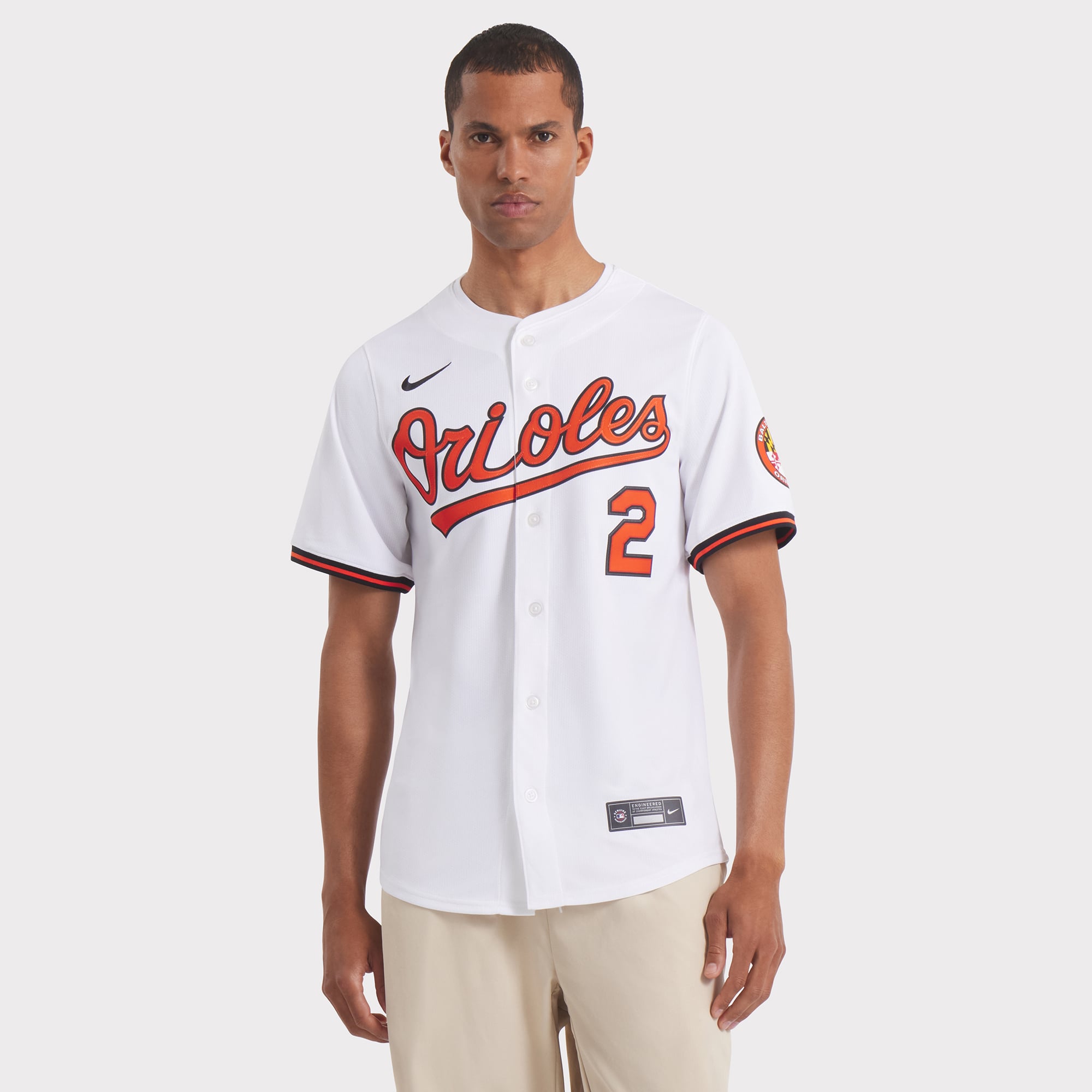 Gunnar Henderson Baltimore Orioles Alternate Limited Player Jersey - White - Image 5