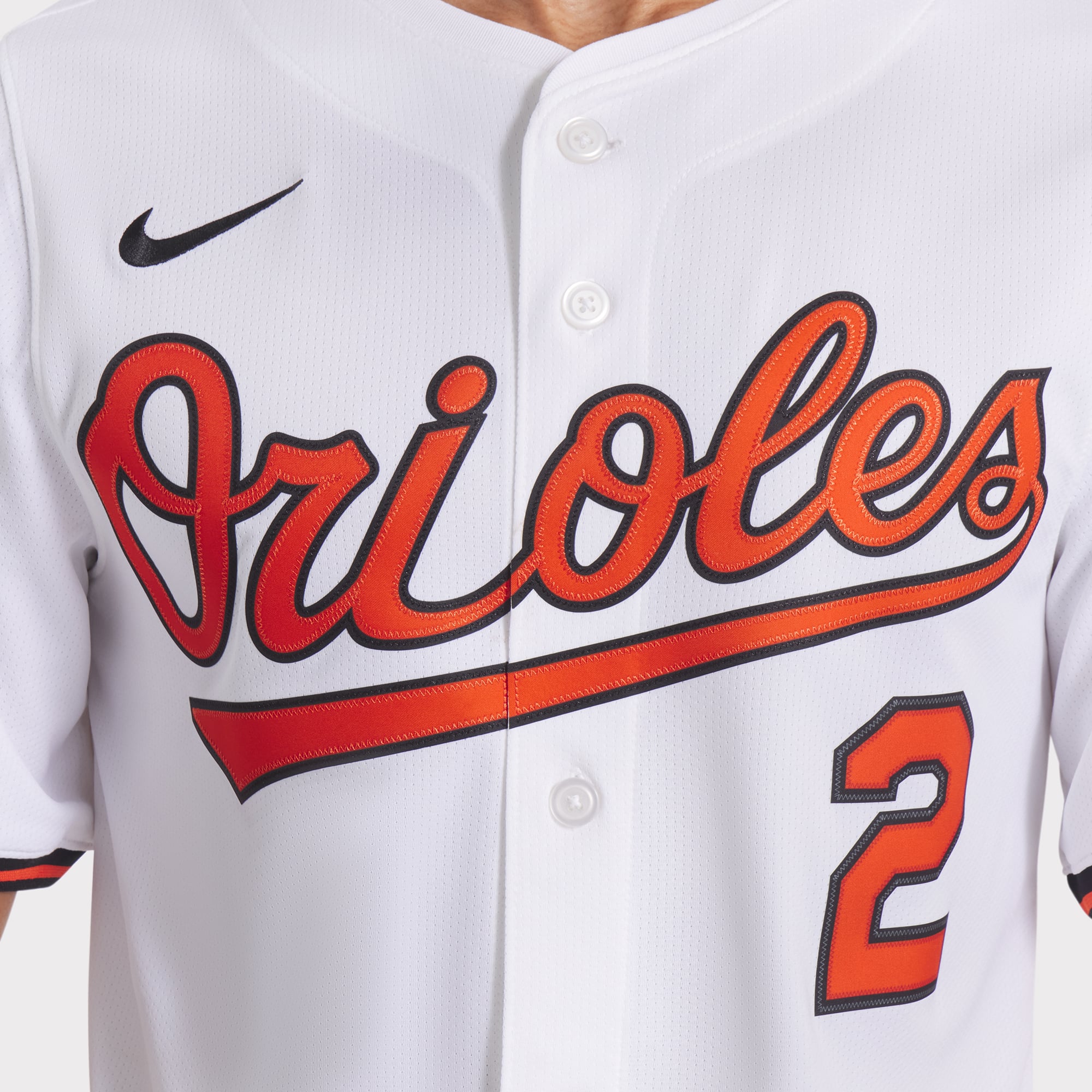 Gunnar Henderson Baltimore Orioles Alternate Limited Player Jersey - White - Image 9