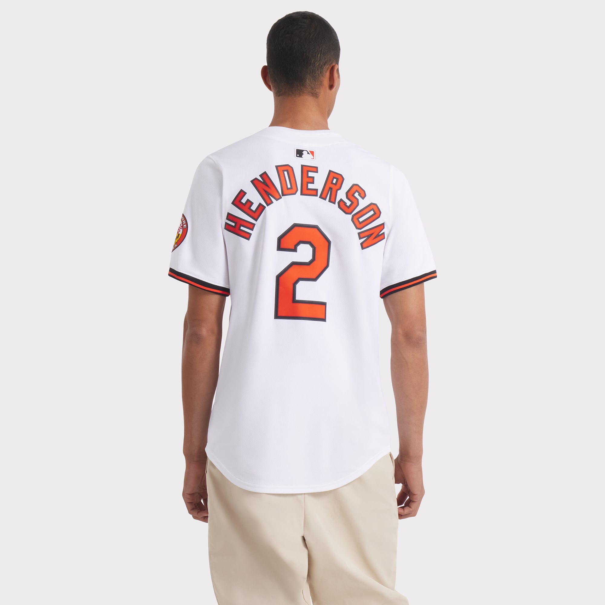 Gunnar Henderson Baltimore Orioles Alternate Limited Player Jersey - White - Image 6