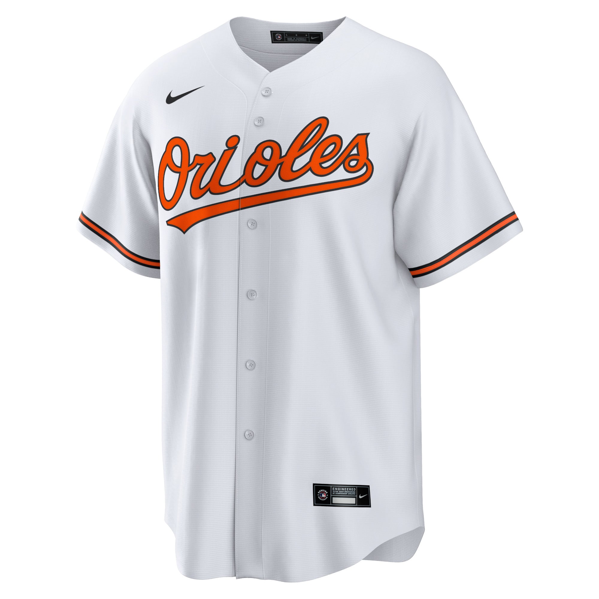 Gunnar Henderson Baltimore Orioles Home Player Jersey - White - Image 3