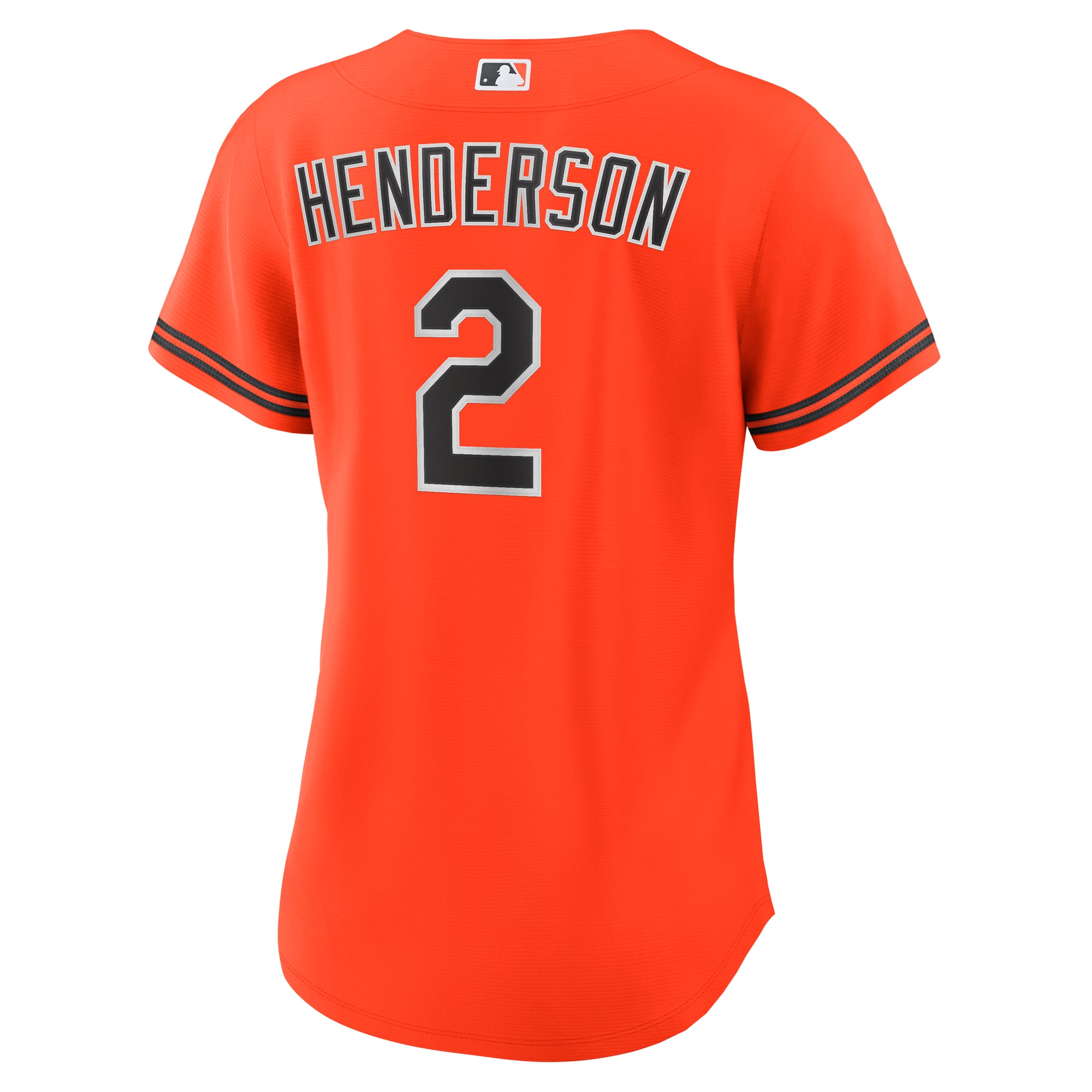 Gunnar Henderson Baltimore Orioles Women's Alternate 2 Jersey - Orange - Image 4