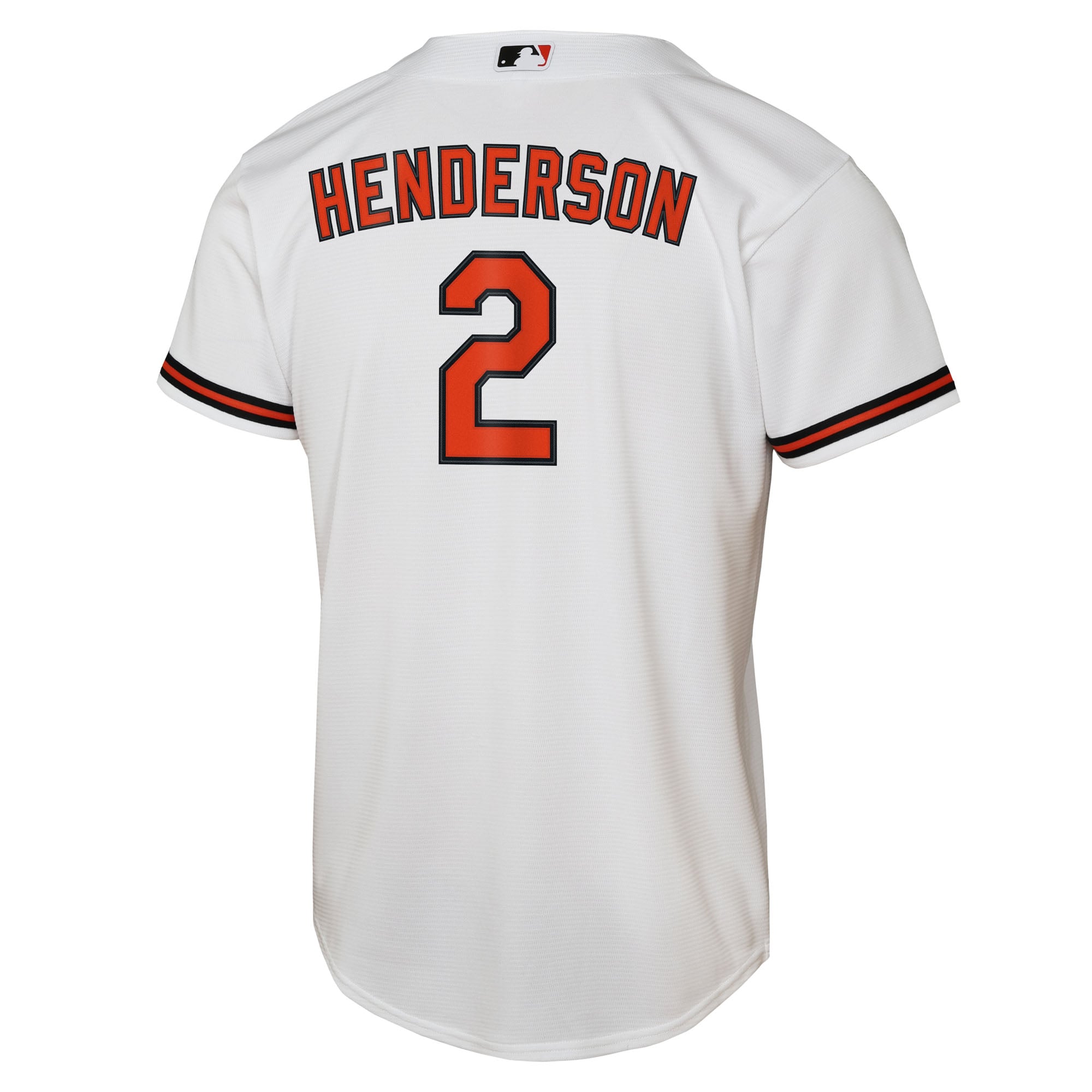 Gunnar Henderson Baltimore Orioles Youth Home Player Jersey - White - Image 4