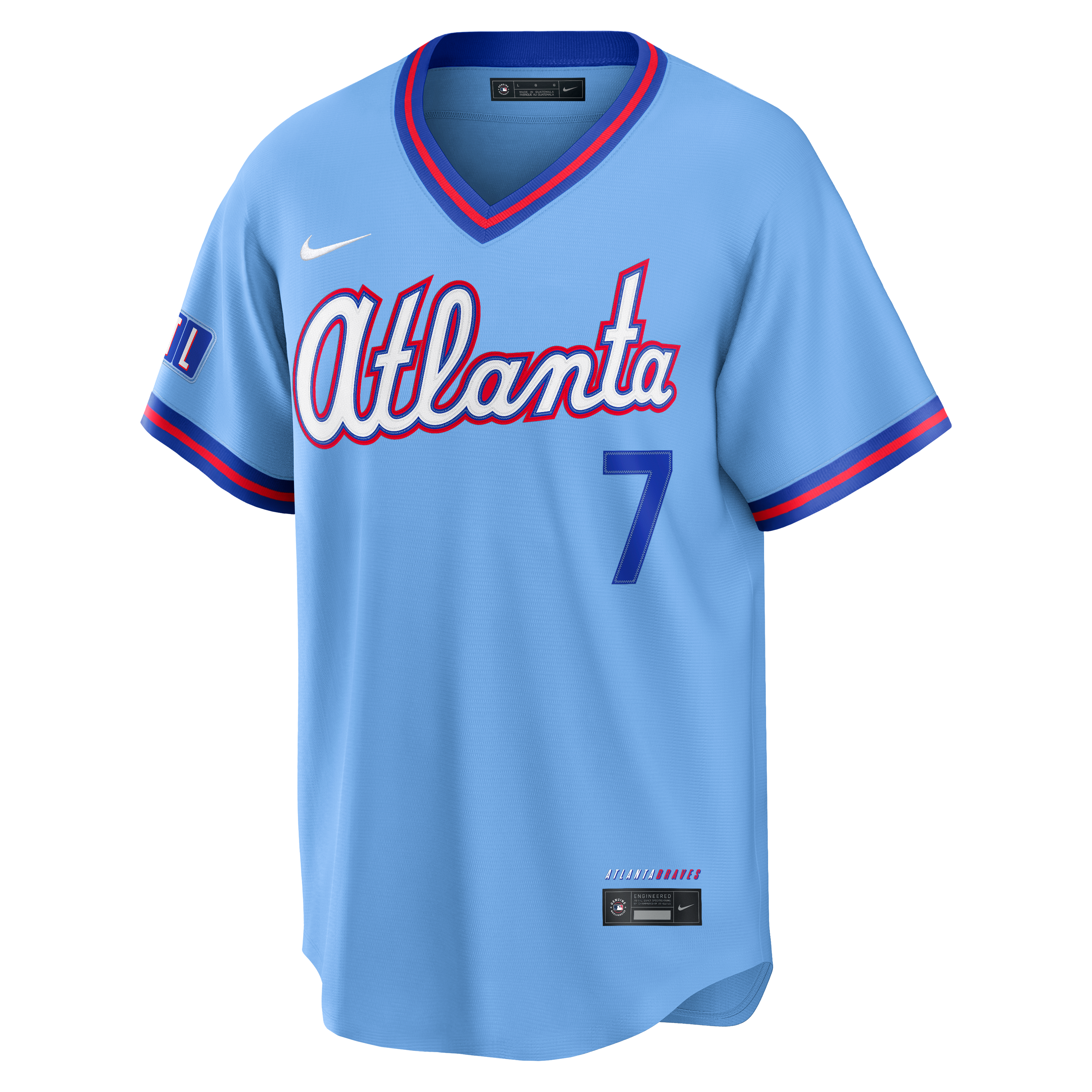 Ha-Seong Kim Atlanta Braves 2026 City Connect Stadium Jersey - Powder Blue - Image 3