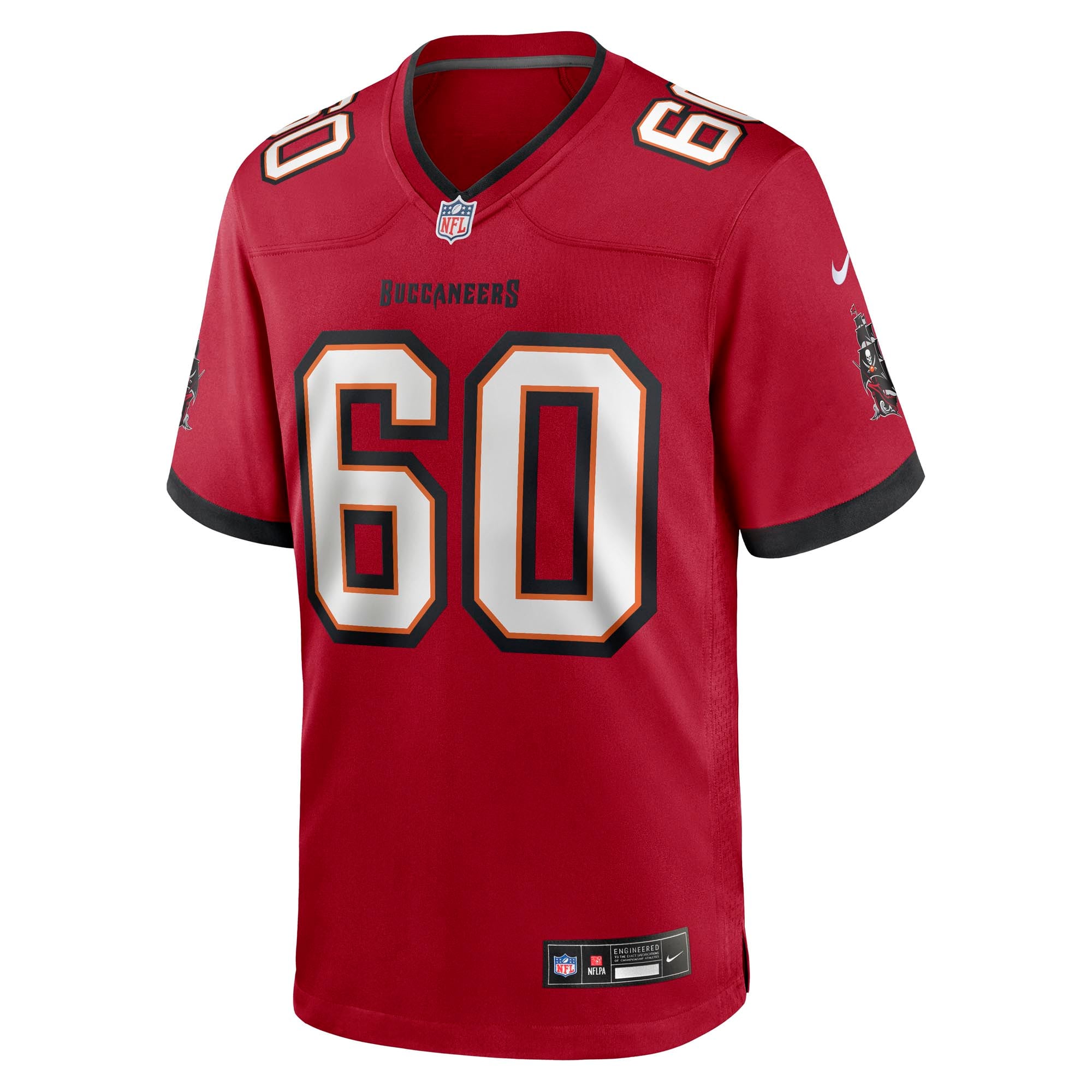 Haggai Ndubuisi Tampa Bay Buccaneers Team Game Jersey - Red - Image 5