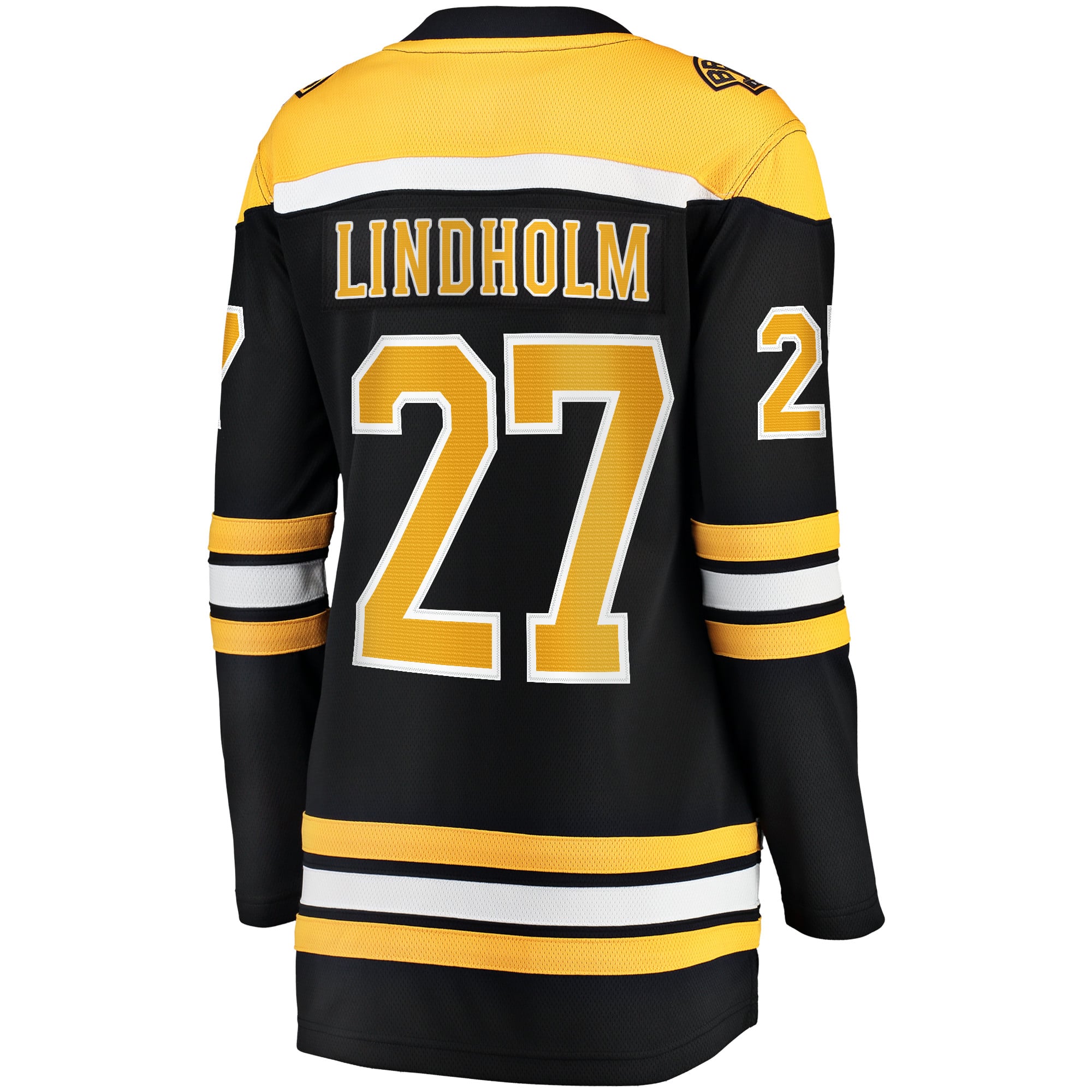 Hampus Lindholm Boston Bruins Women's Home Breakaway Player Jersey - Black - Image 4