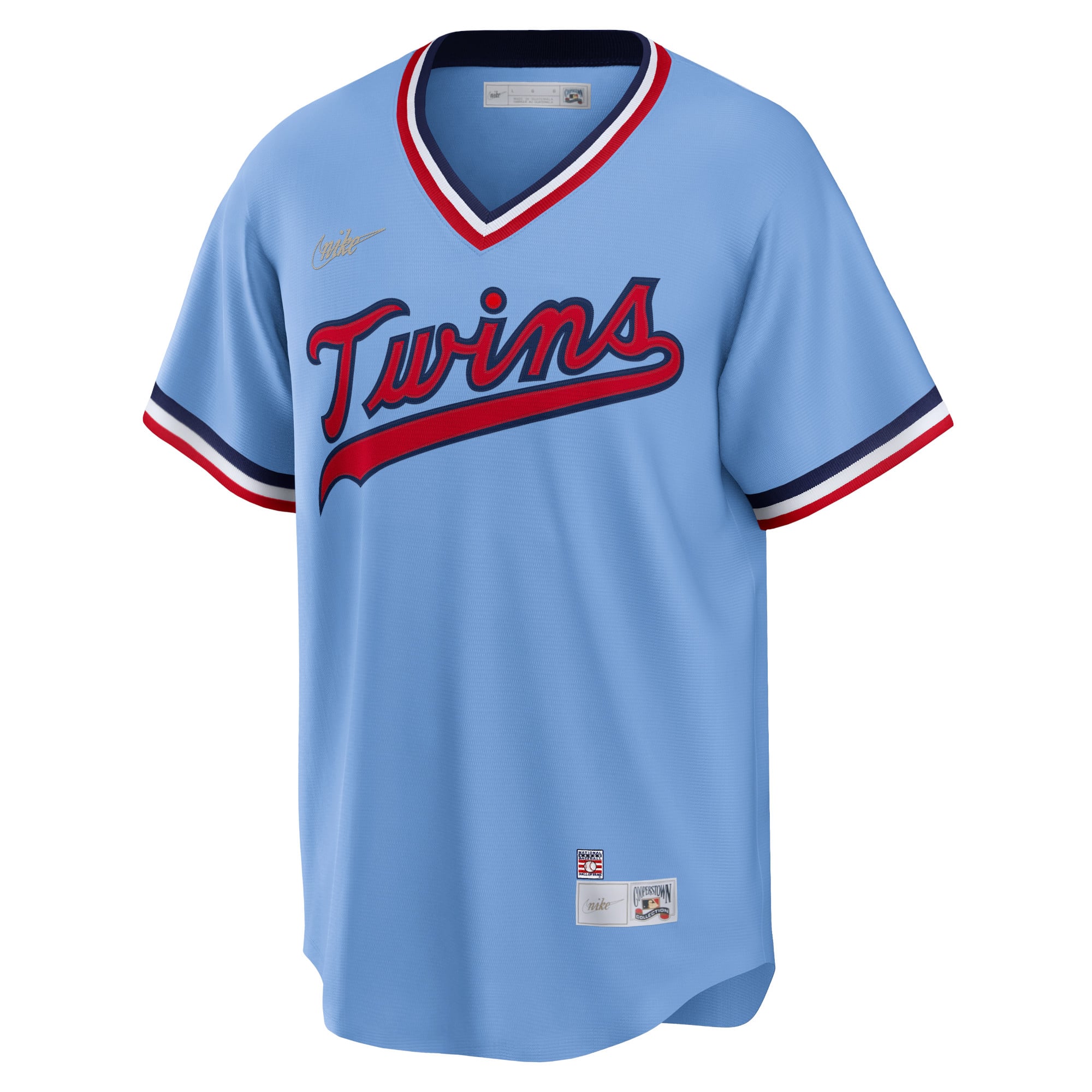 Harmon Killebrew Minnesota Twins Road Cooperstown Collection Player Jersey - Light Blue - Image 3