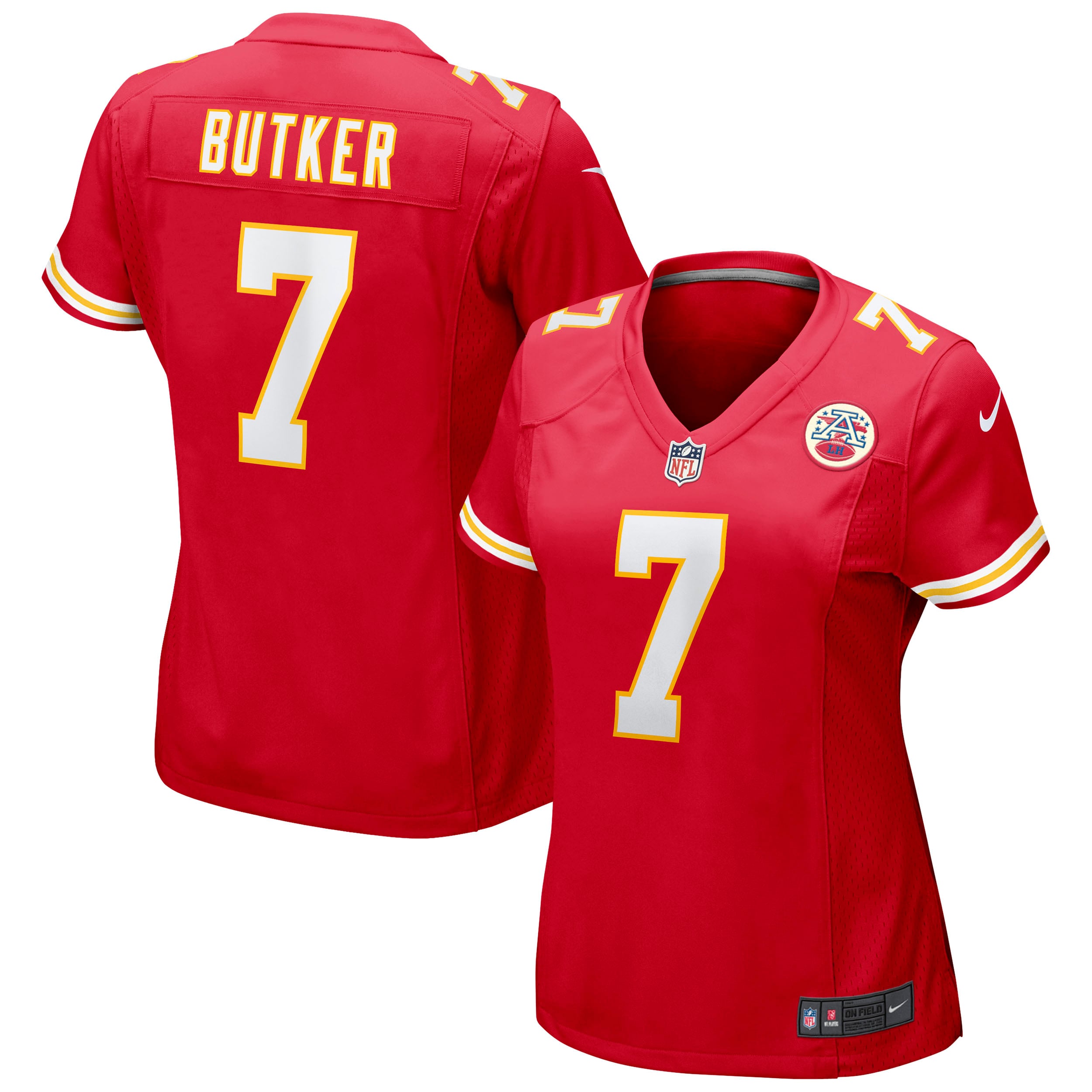 Harrison Butker Kansas City Chiefs Women's Game Jersey - Red - Image 2