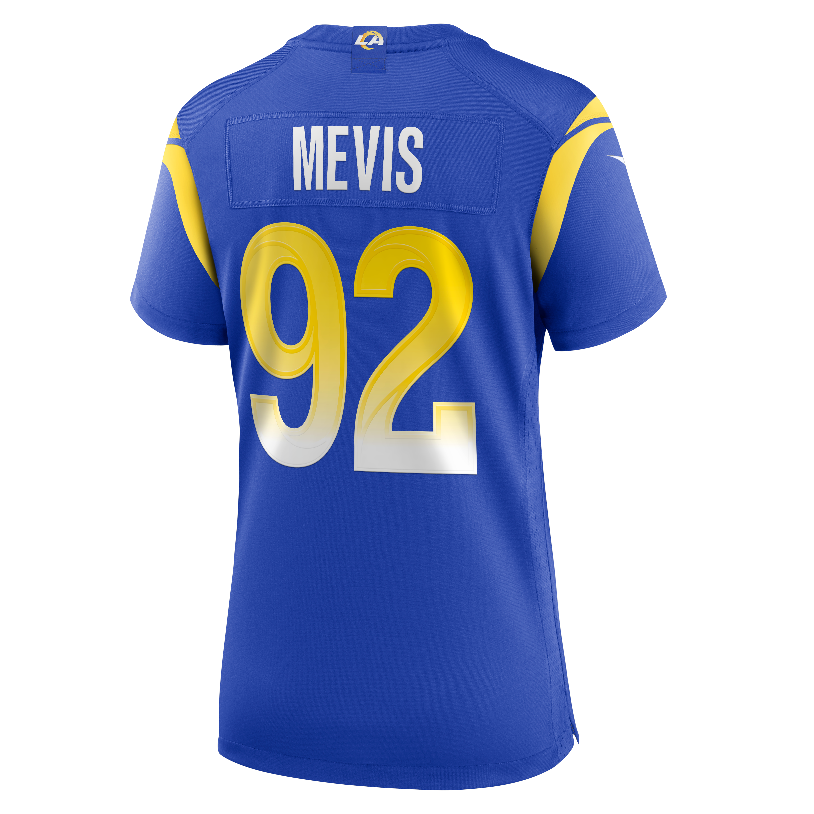 Harrison Mevis Los Angeles Rams Women's Team Game Jersey - Royal - Image 4