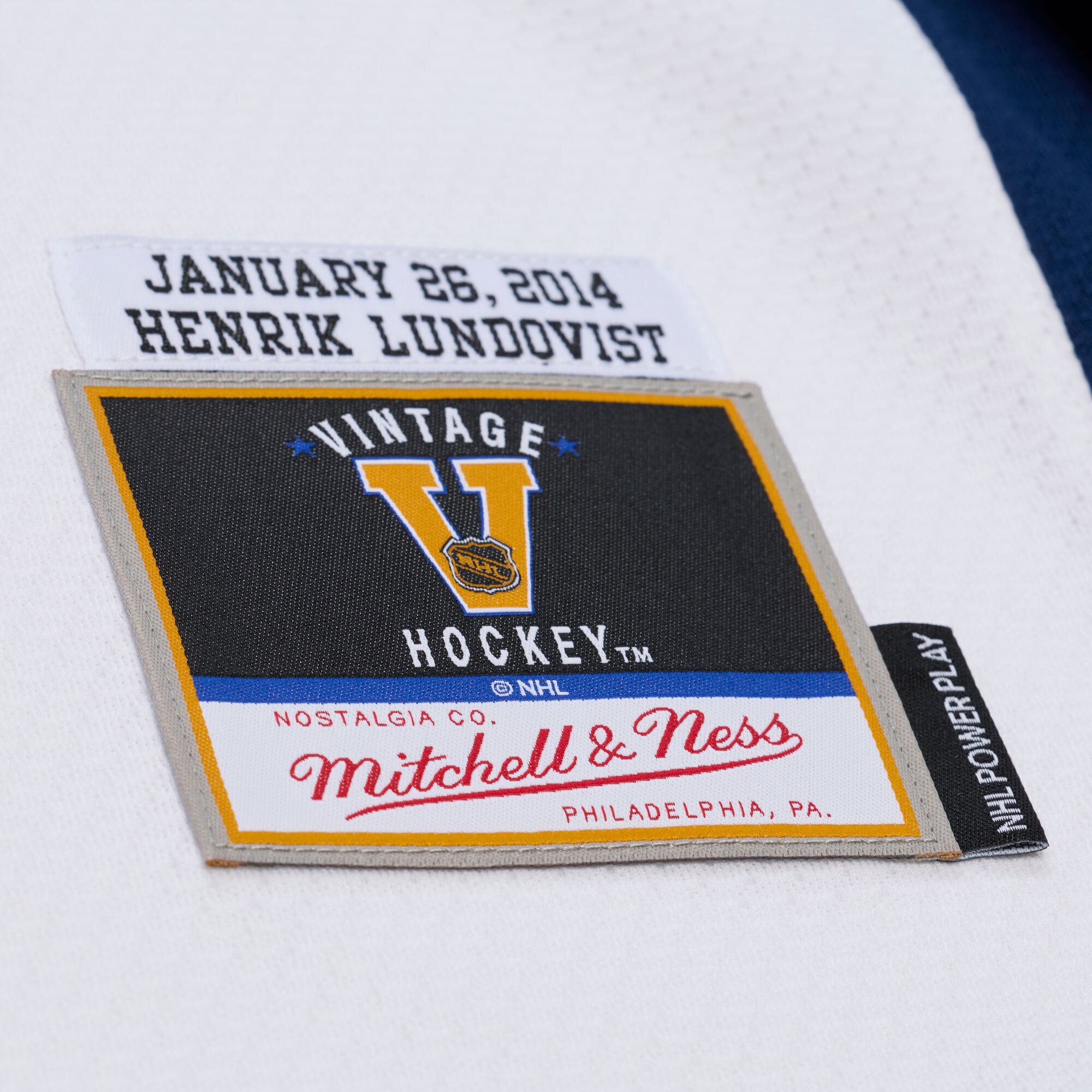 Henrik Lundqvist New York Rangers 2014 Stadium Series Power Play Jersey - White - Image 8