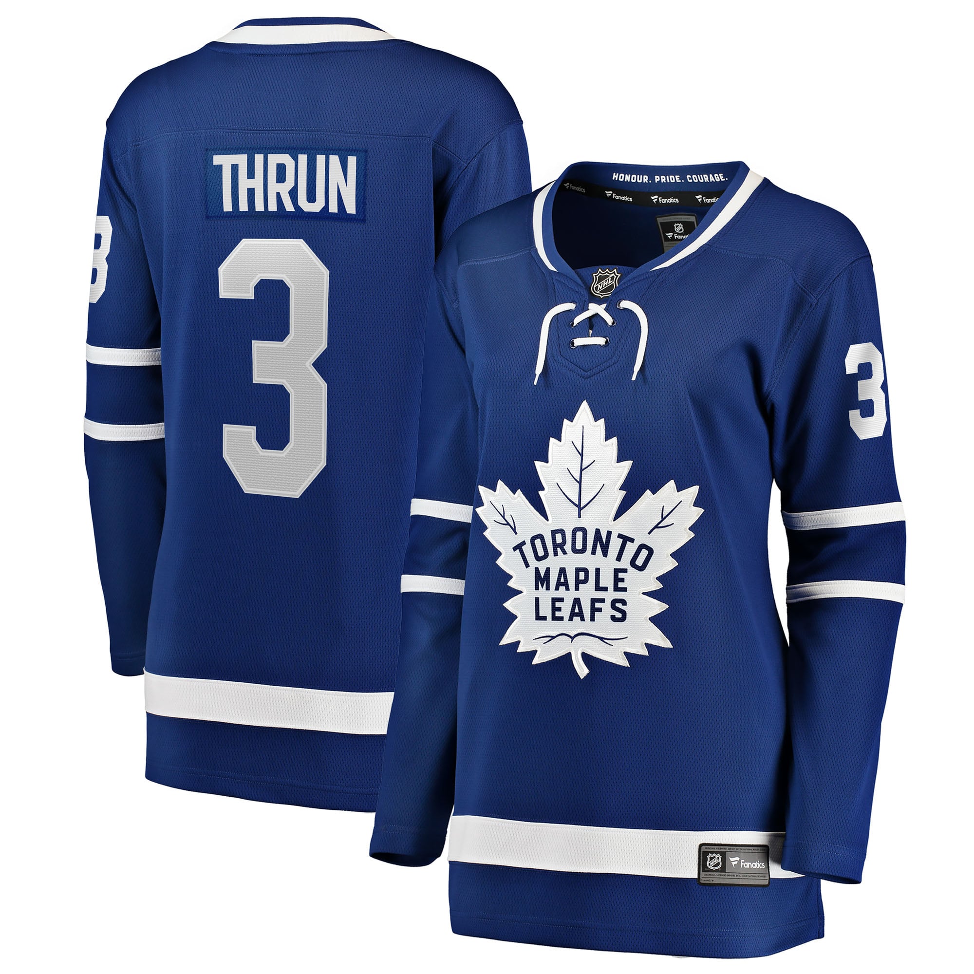 Henry Thrun Toronto Maple Leafs Women's Home Breakaway Jersey - Blue - Image 2