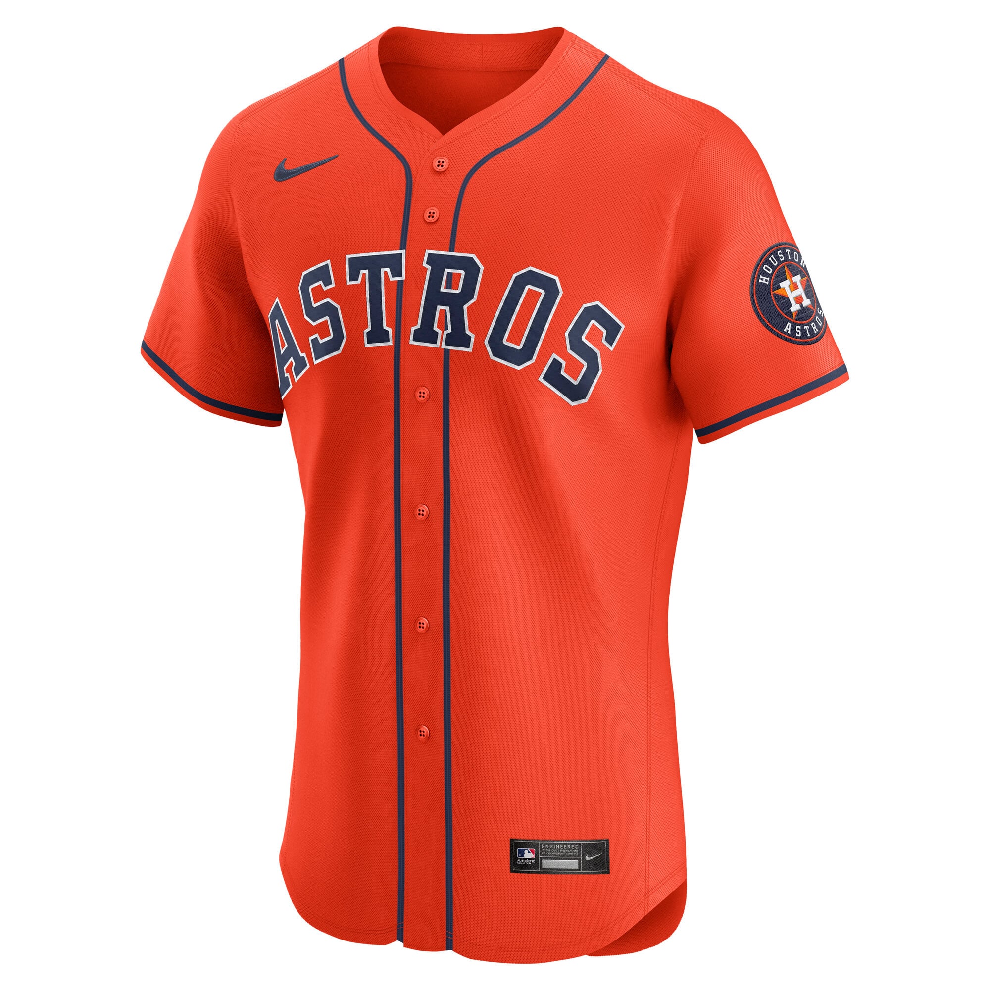 Houston Astros Alternate Elite Jersey - Orange - Image 3