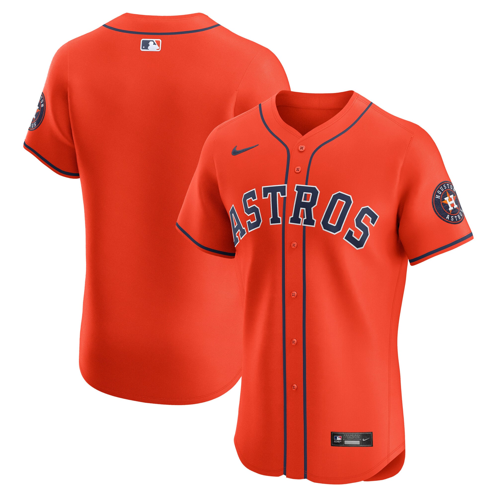 Houston Astros Alternate Elite Jersey - Orange
