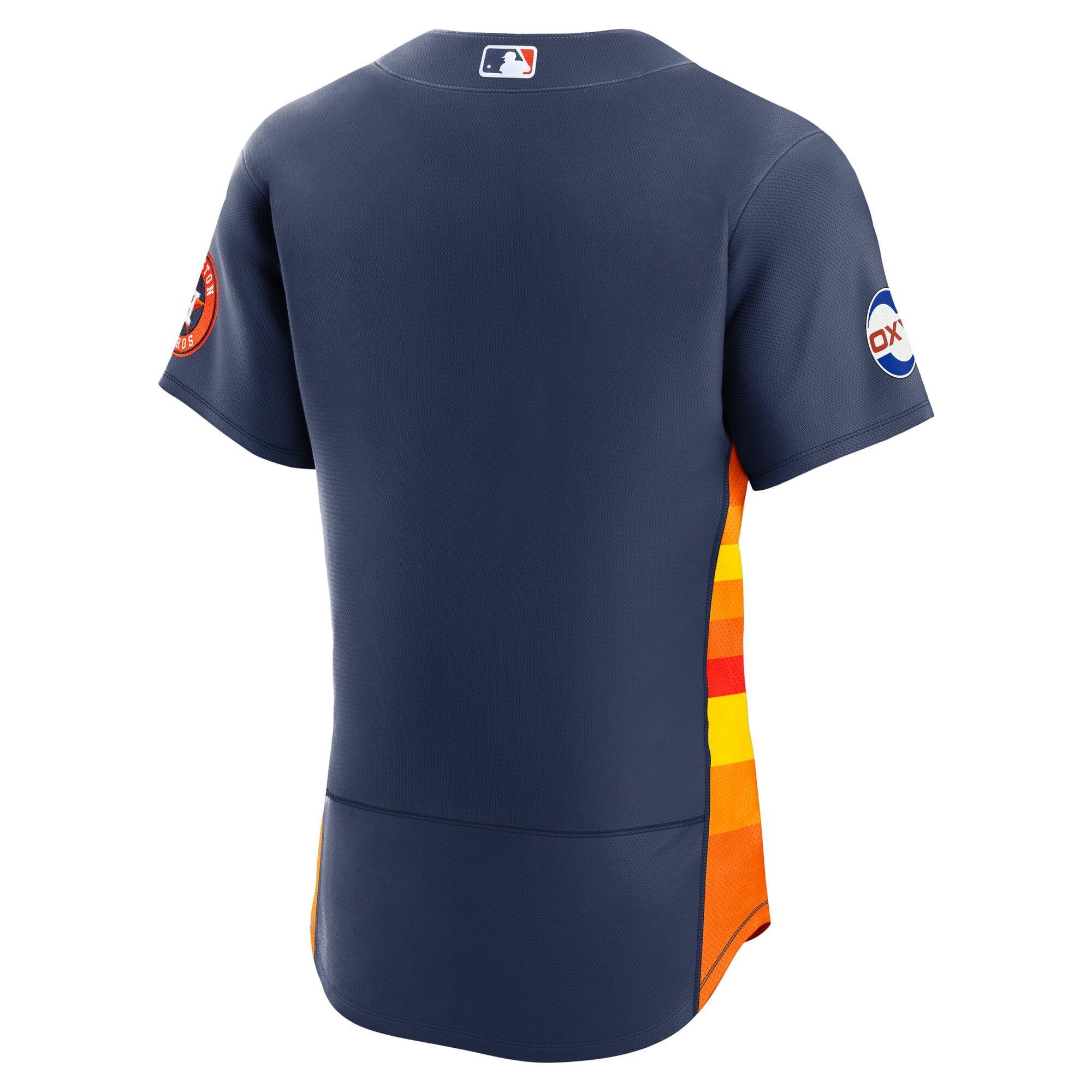 Houston Astros Alternate Sponsor Patch Jersey - Navy - Image 4