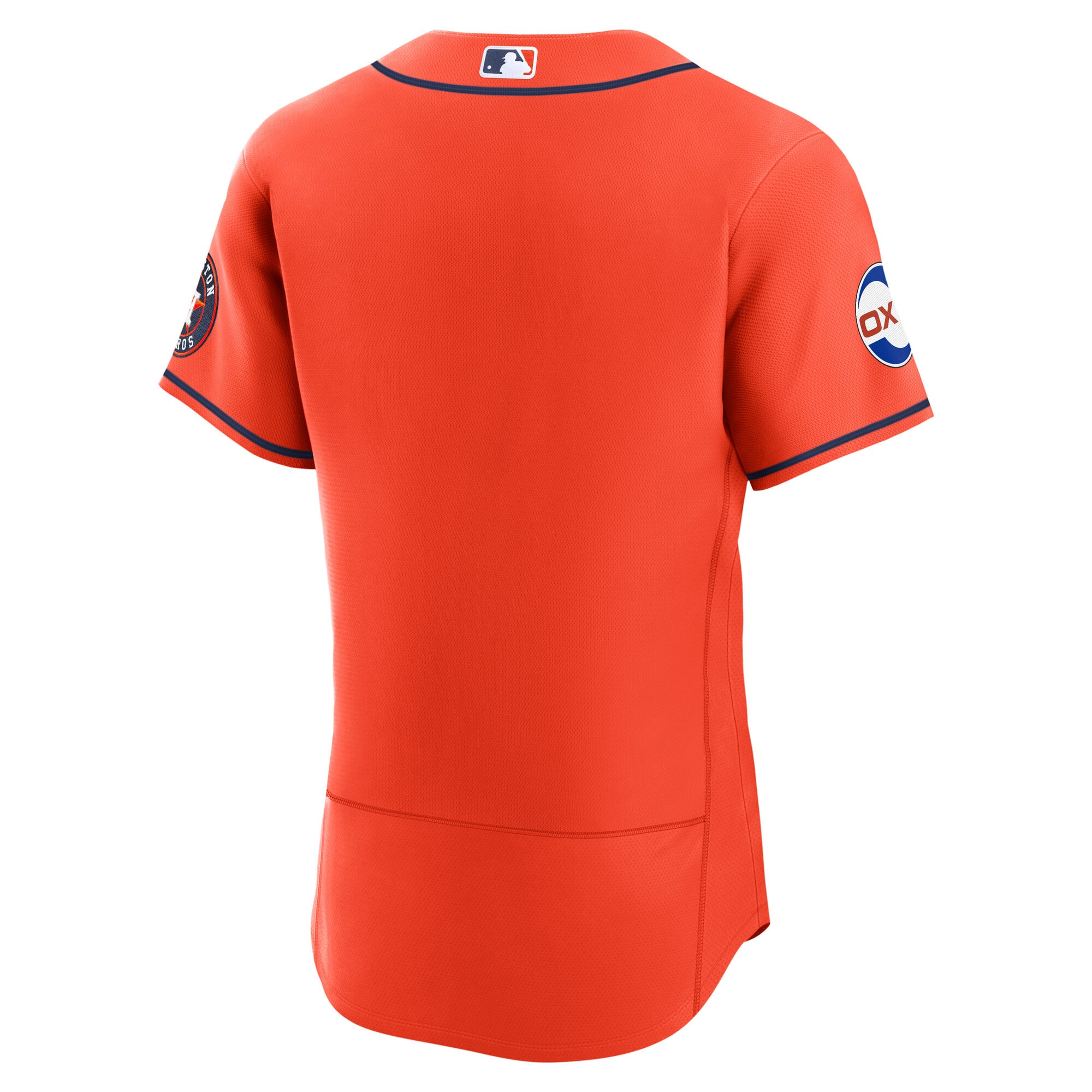 Houston Astros Alternate Sponsor Patch Jersey - Orange - Image 4