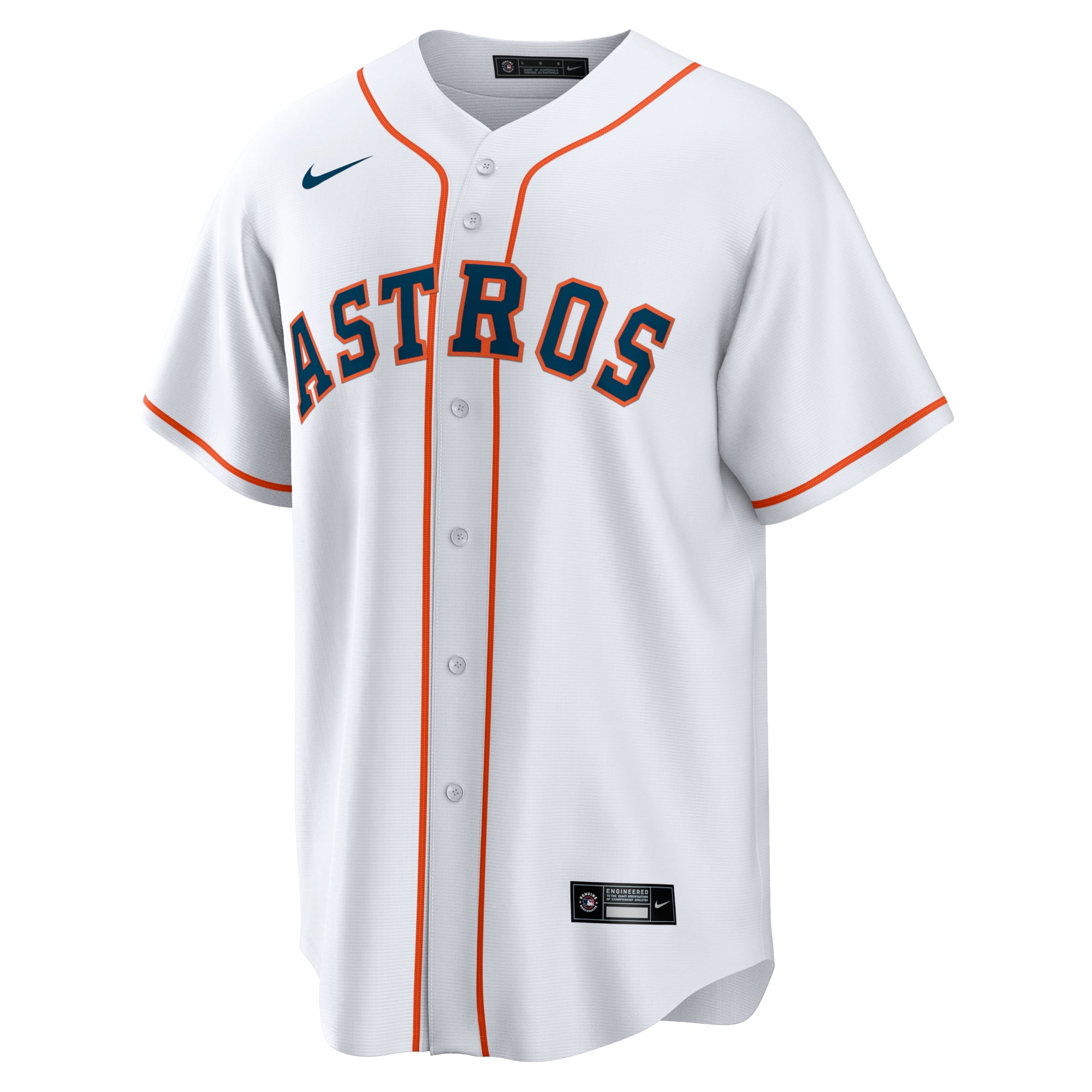 Houston Astros Alternate Team Jersey - White - Image 3