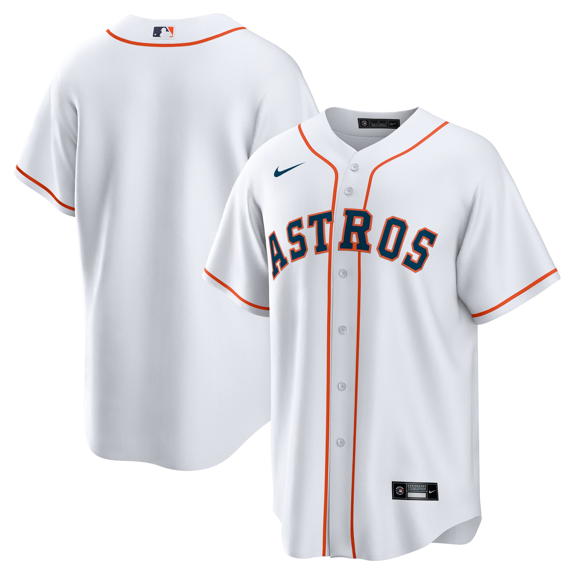Houston Astros Alternate Team Jersey - White