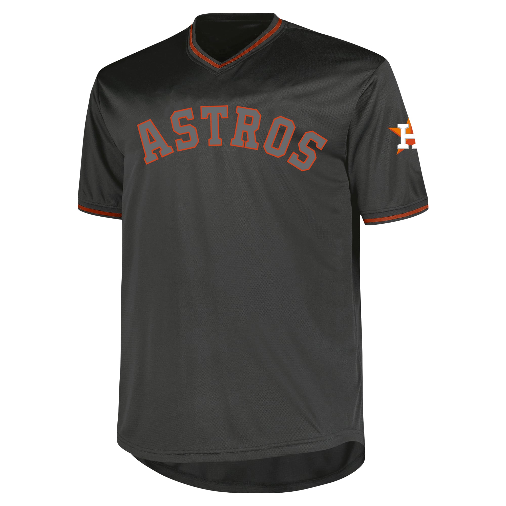 Houston Astros Profile Big & Tall Pop Fashion Jersey - Charcoal - Image 3