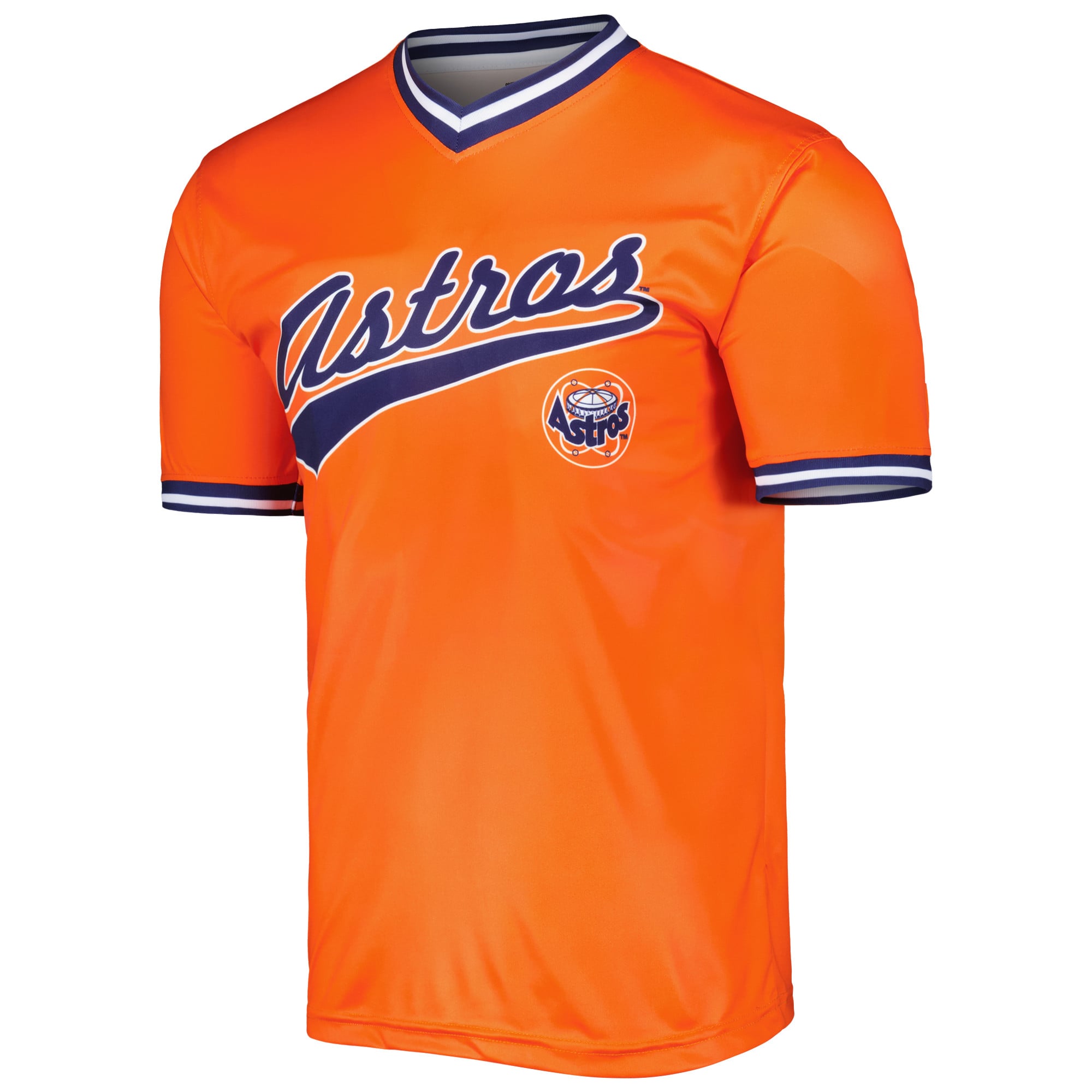 Houston Astros Stitches Cooperstown Collection Team Jersey - Orange - Image 3