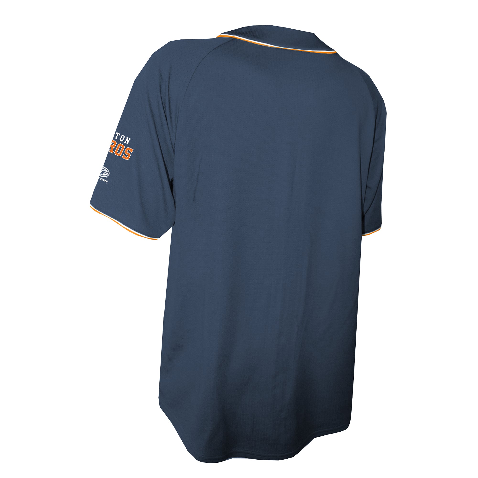 Houston Astros Stitches Team Color Full-Button Fashion Jersey - Navy - Image 4