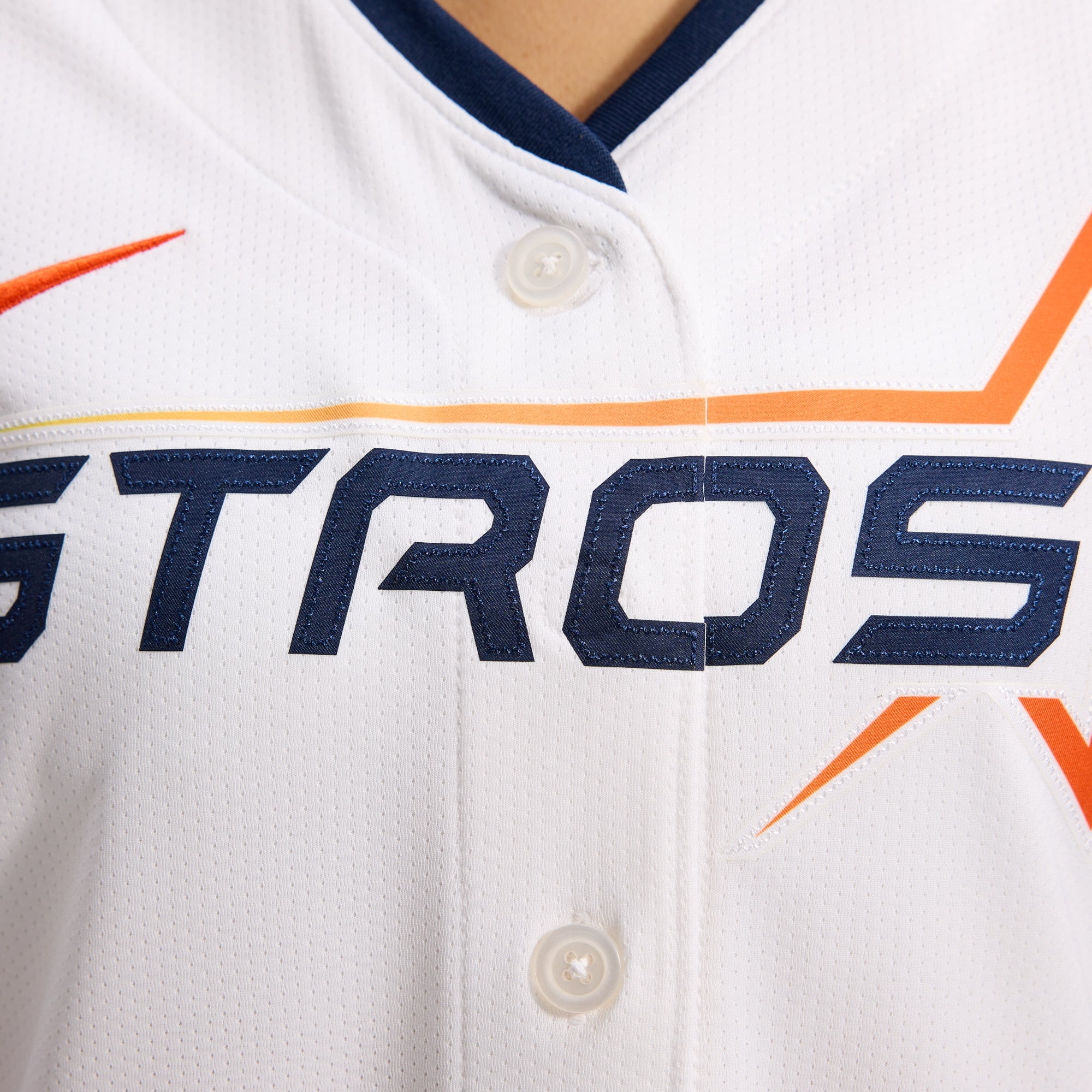 Houston Astros Women's 2025 City Connect Limited Jersey - White - Image 12