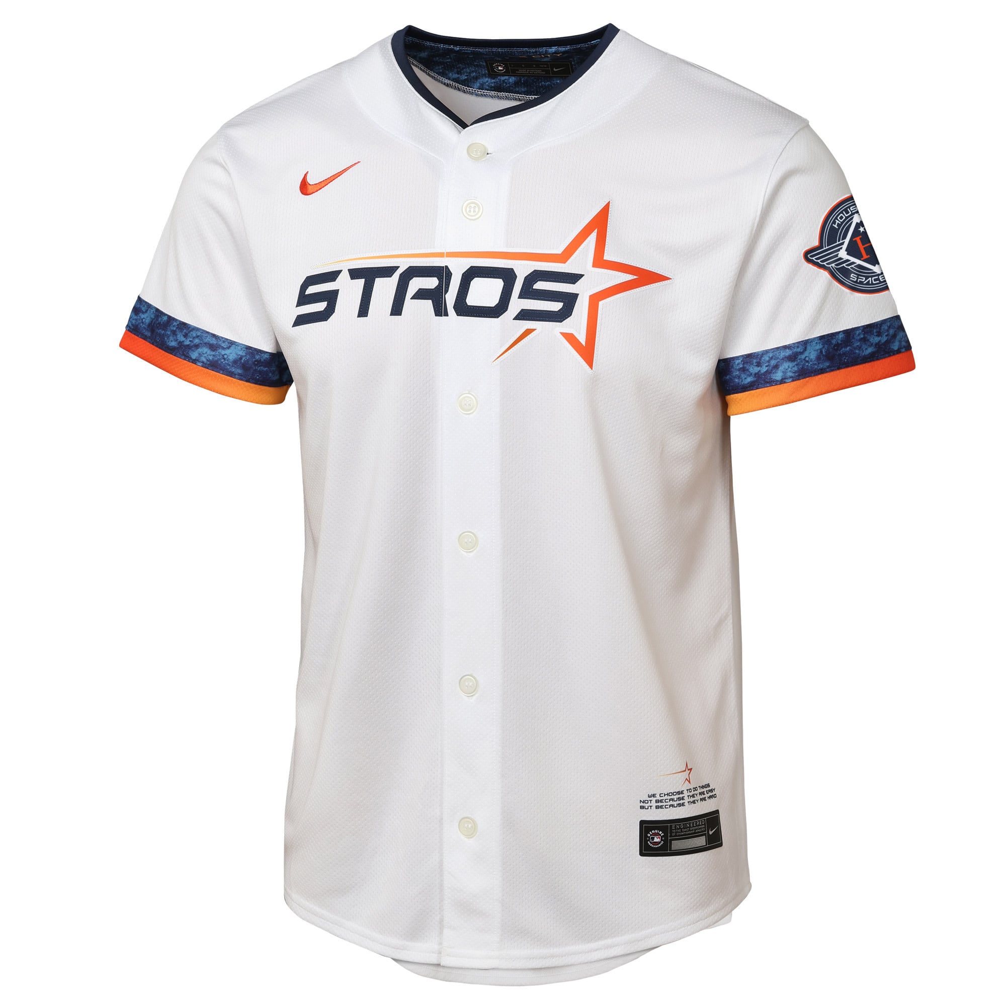 Houston Astros Youth 2025 City Connect Limited Jersey - White - Image 3