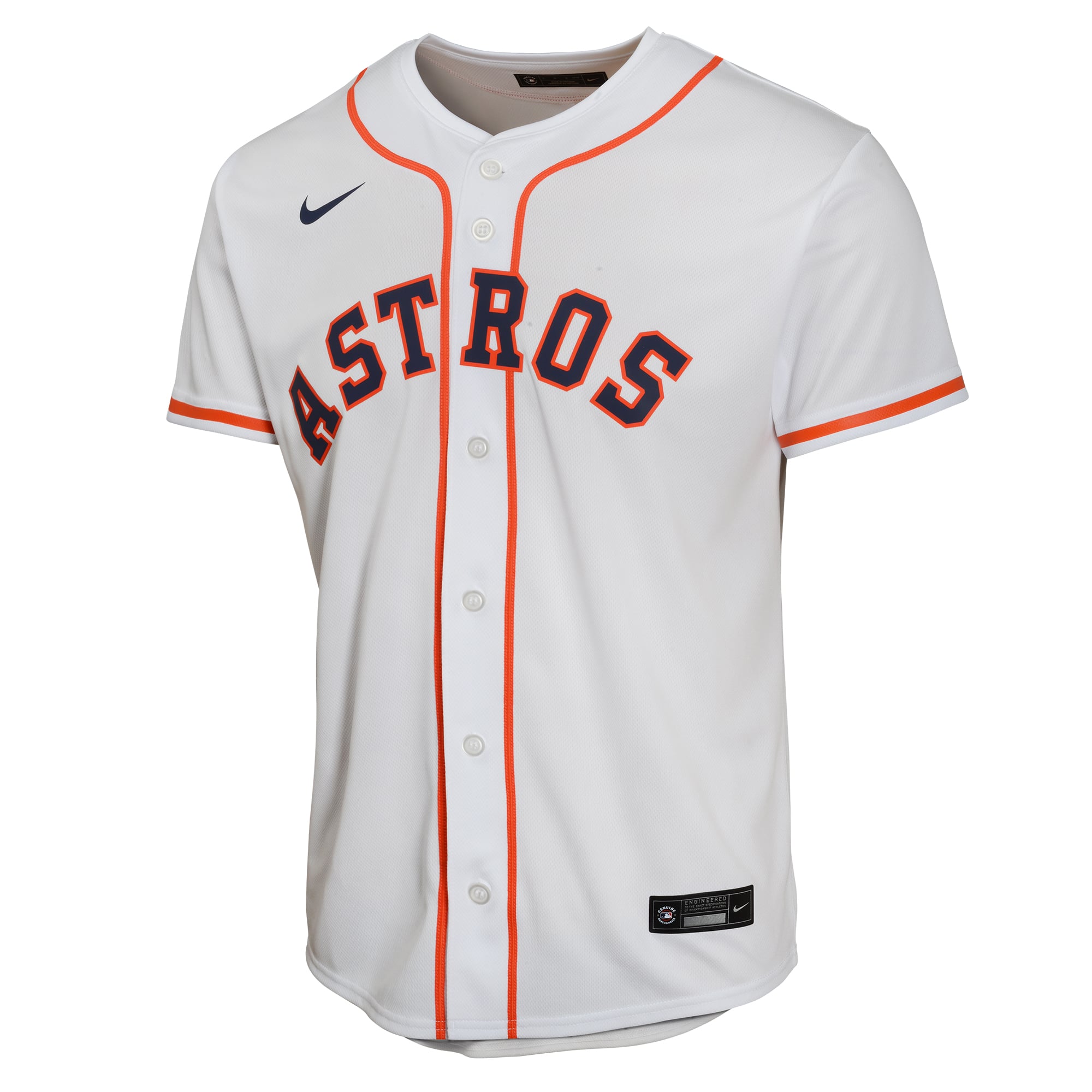 Houston Astros Youth Home Game Jersey - White - Image 3