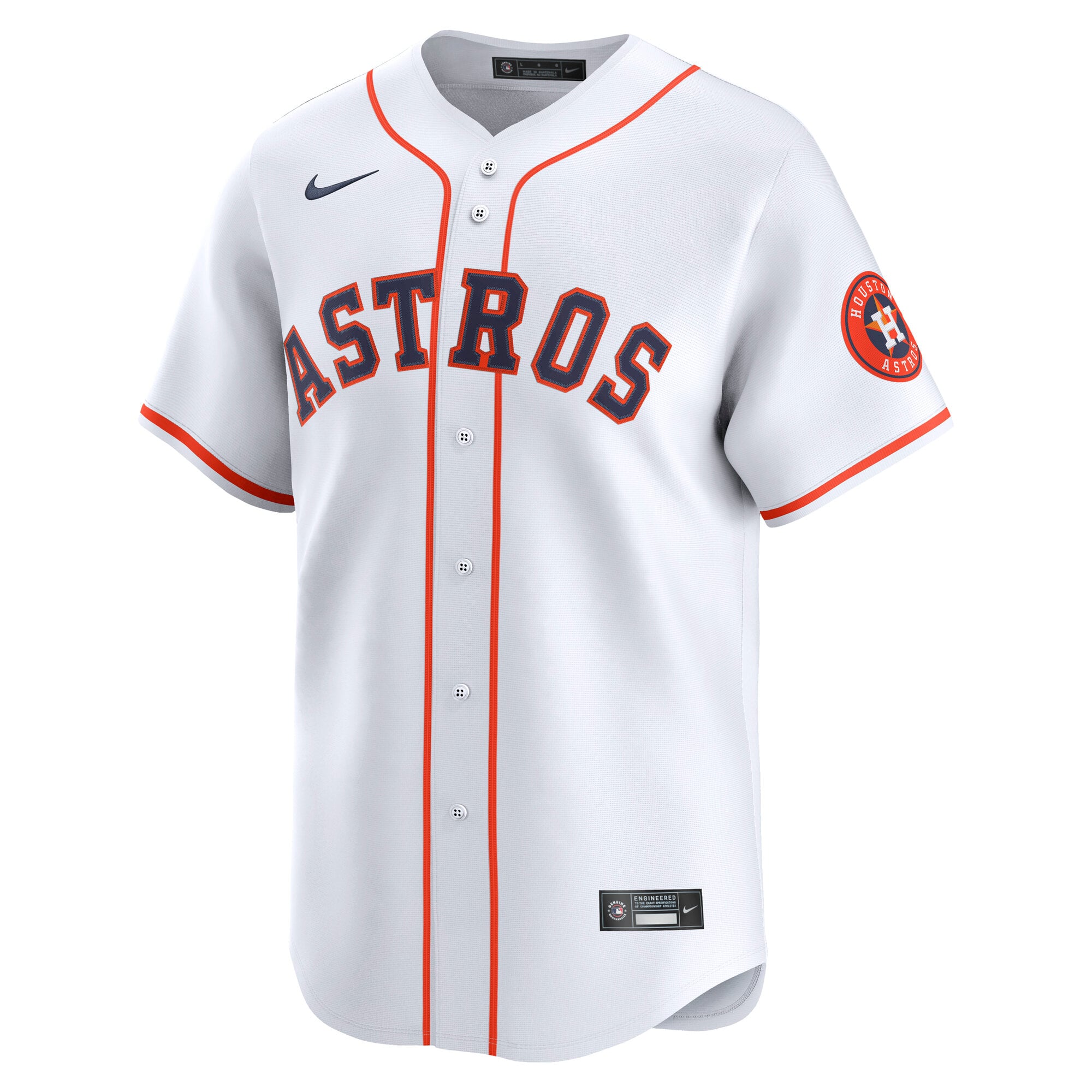 Houston Astros Youth Home Limited Jersey - White - Image 3
