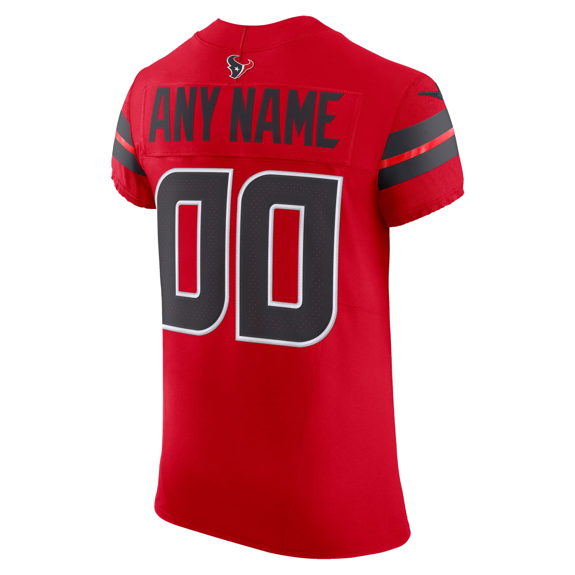 Houston Texans Alternate Vapor F.U.S.E. Elite Custom Jersey - Red - Image 4
