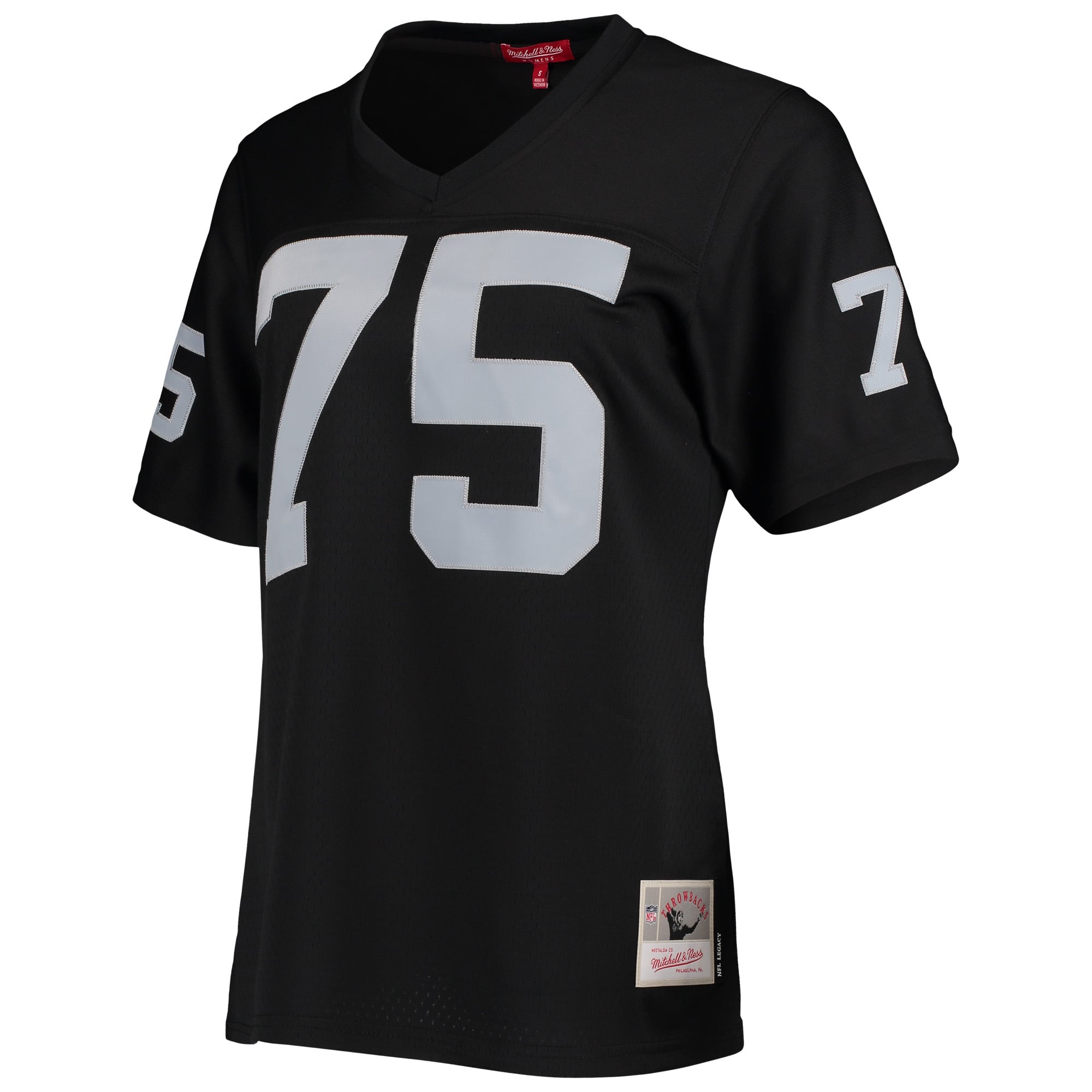Howie Long Las Vegas Raiders Women's Legacy Player Jersey - Black - Image 3