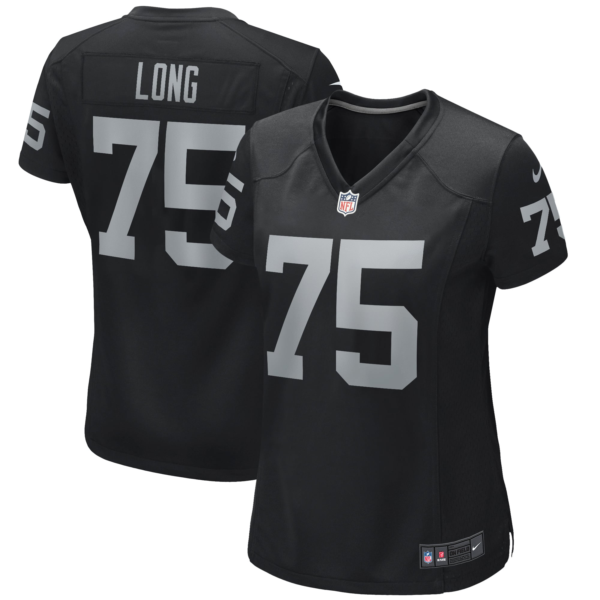 Howie Long Las Vegas Raiders Women's Game Retired Player Jersey - Black - Image 2