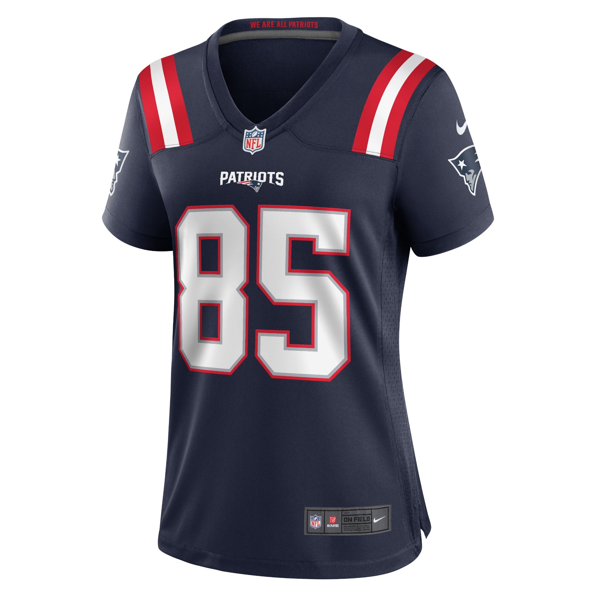 Hunter Henry New England Patriots Women's Game Jersey - Navy - Image 3