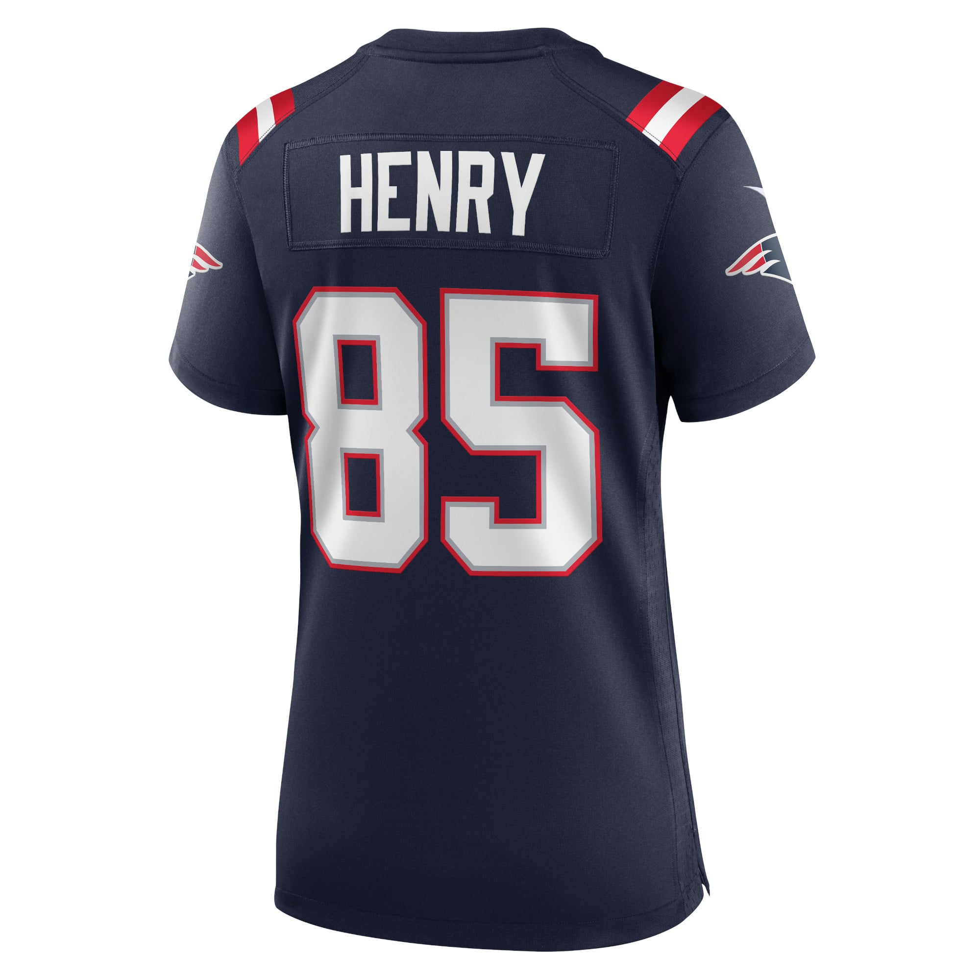 Hunter Henry New England Patriots Women's Game Jersey - Navy - Image 4