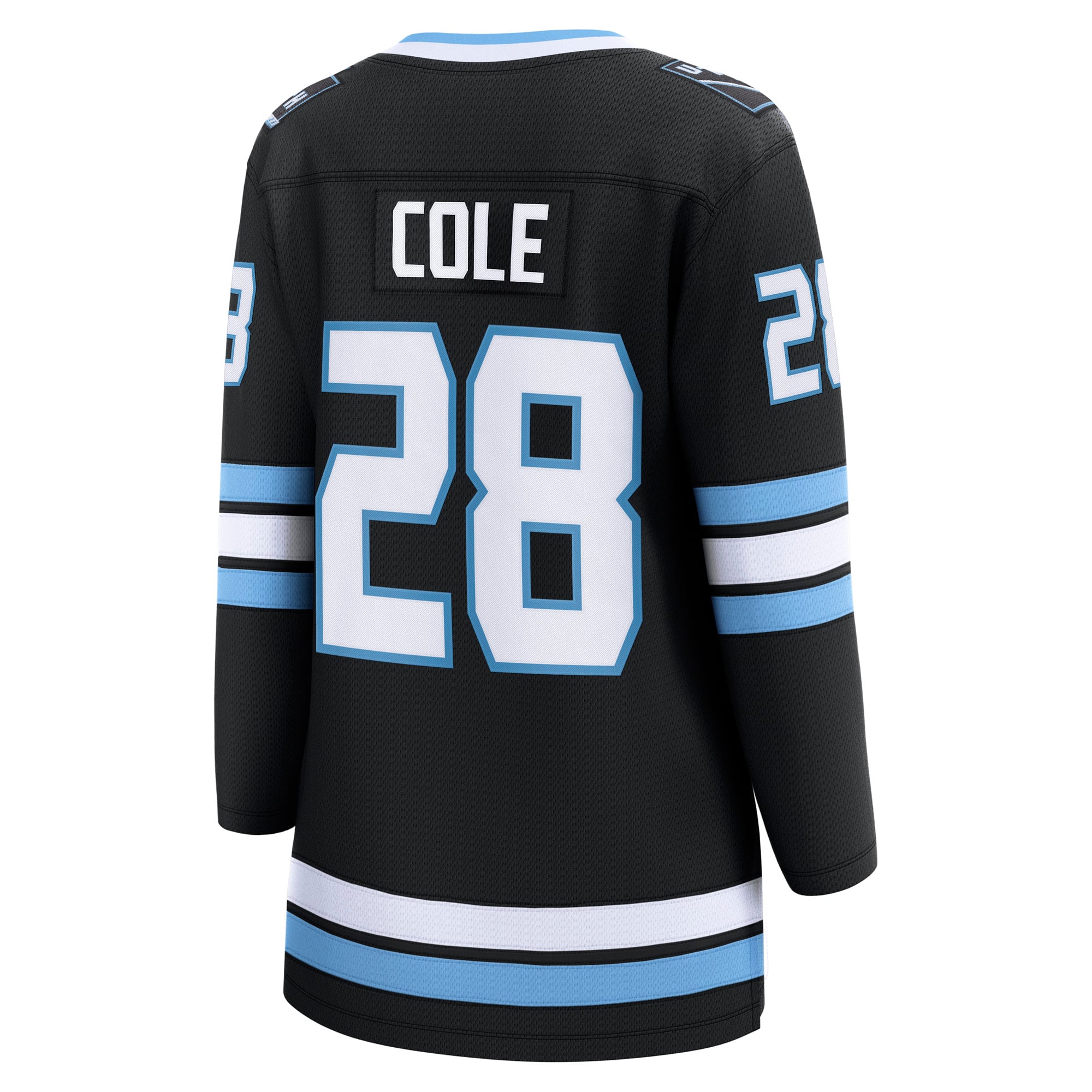 Ian Cole Utah Mammoth Women's Home Breakaway Player Jersey - Black - Image 4