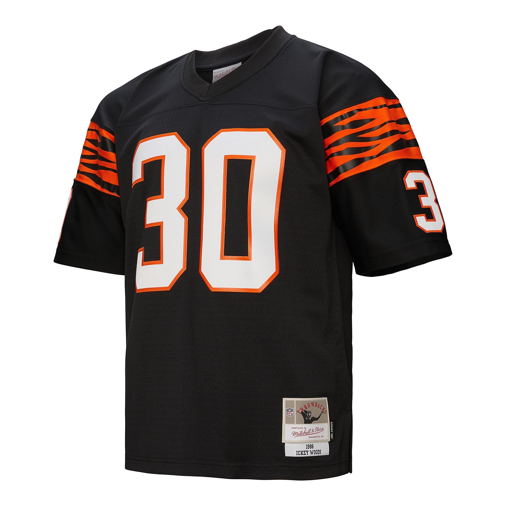 Ickey Woods Cincinnati Bengals 1988 Legacy Jersey - Black - Image 8