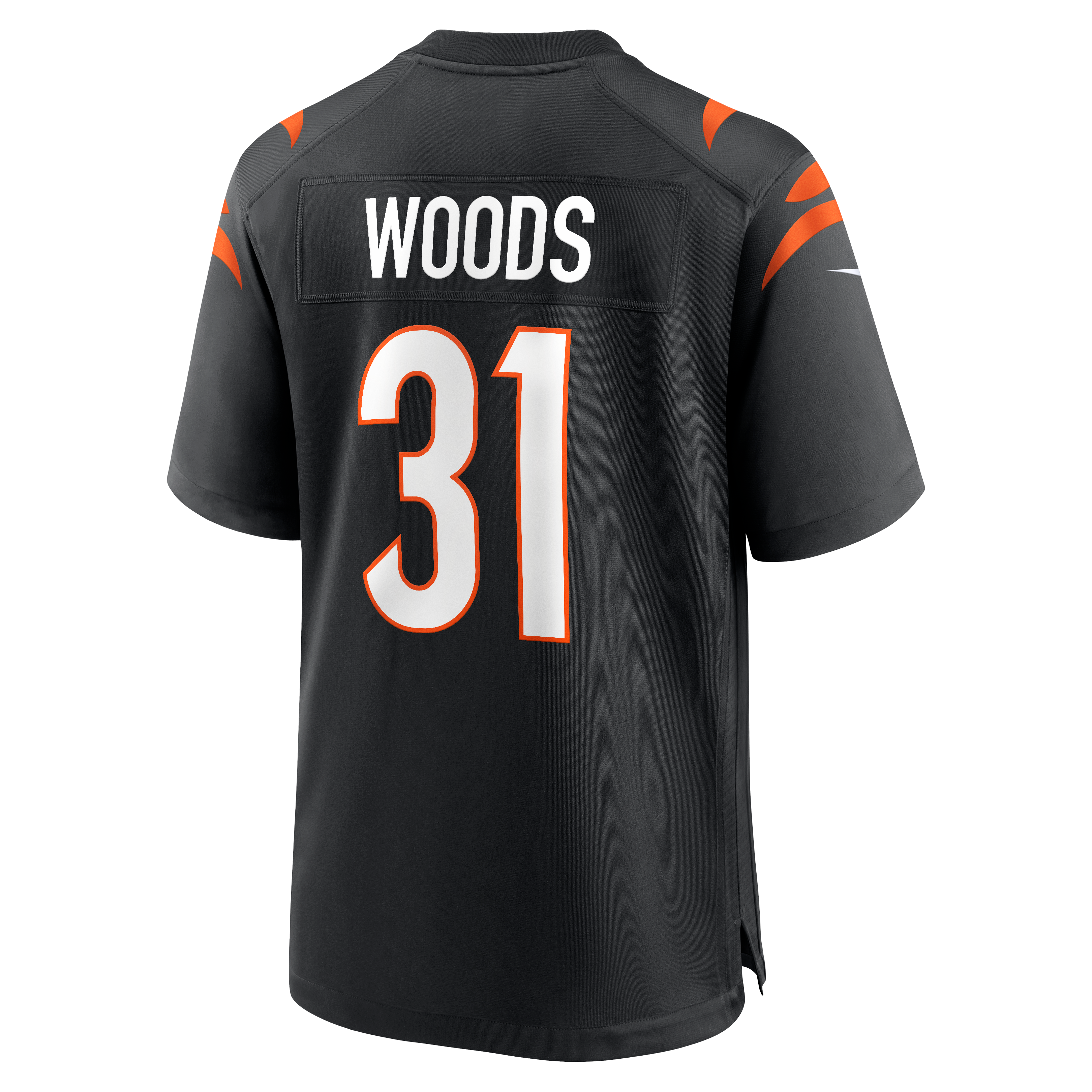 Ickey Woods Cincinnati Bengals Retired Player Game Jersey - Black - Image 4