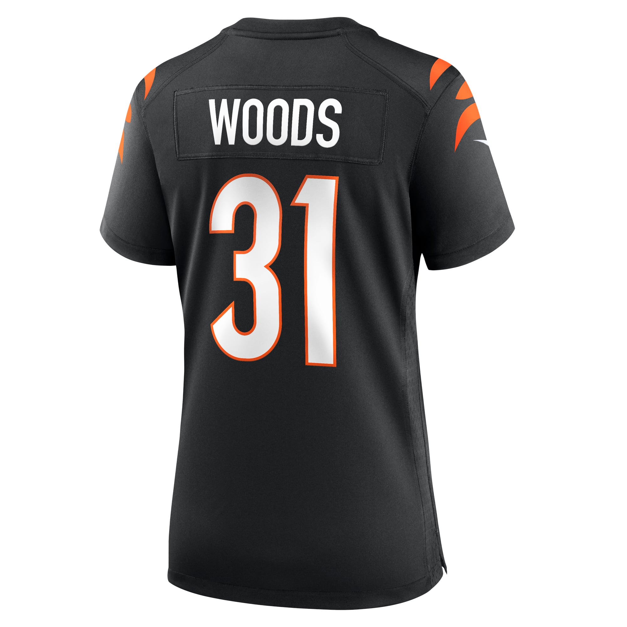 Ickey Woods Cincinnati Bengals Women's Retired Player Game Jersey - Black - Image 4
