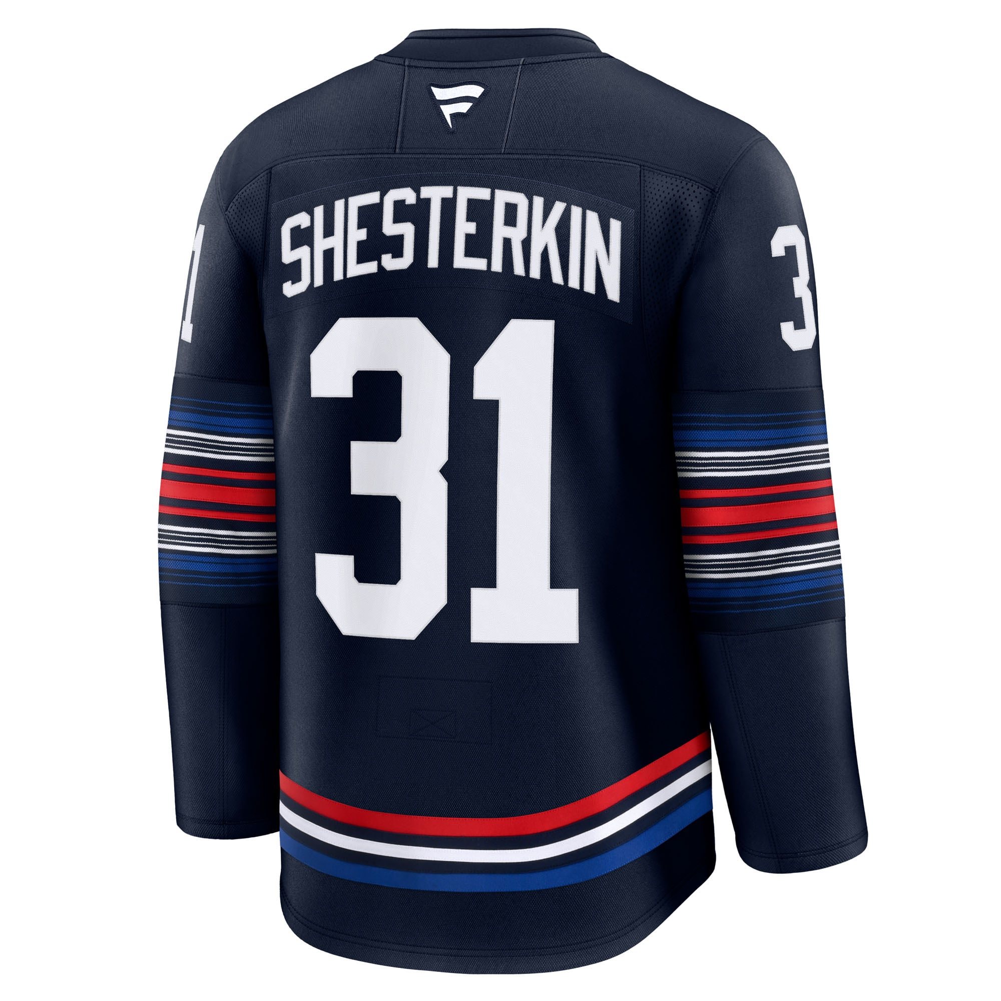 Igor Shesterkin New York Rangers Home Premium Jersey - Navy - Image 4