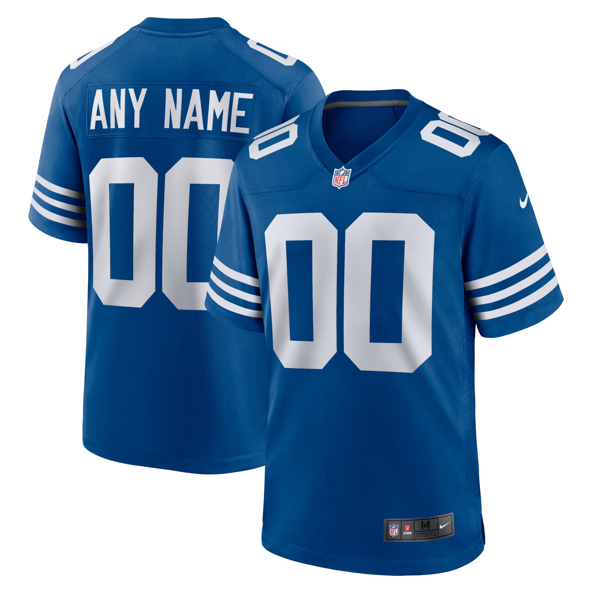 Indianapolis Colts Alternate Custom Jersey - Royal - Image 2