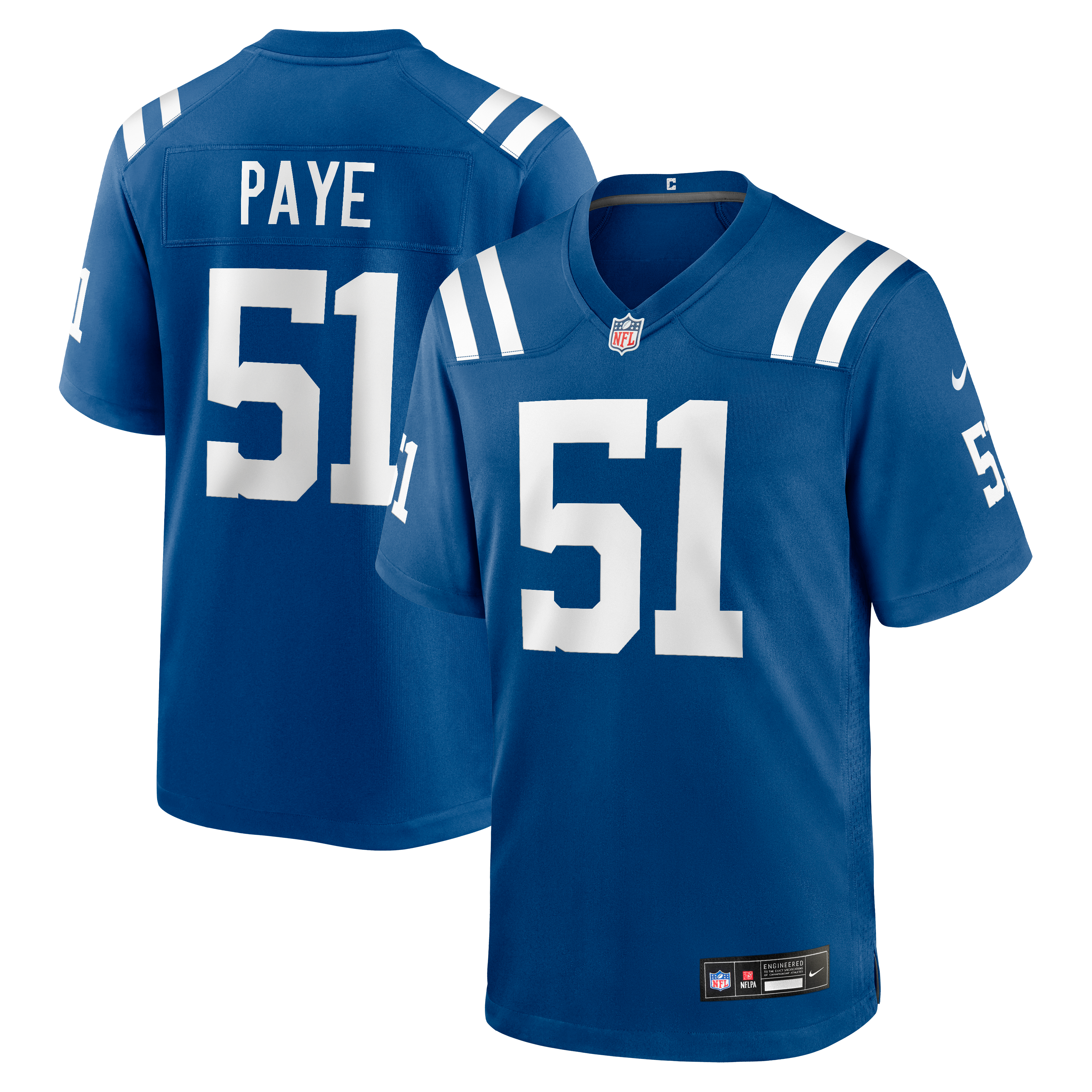 Indianapolis Colts Game Jersey - Royal - Image 2