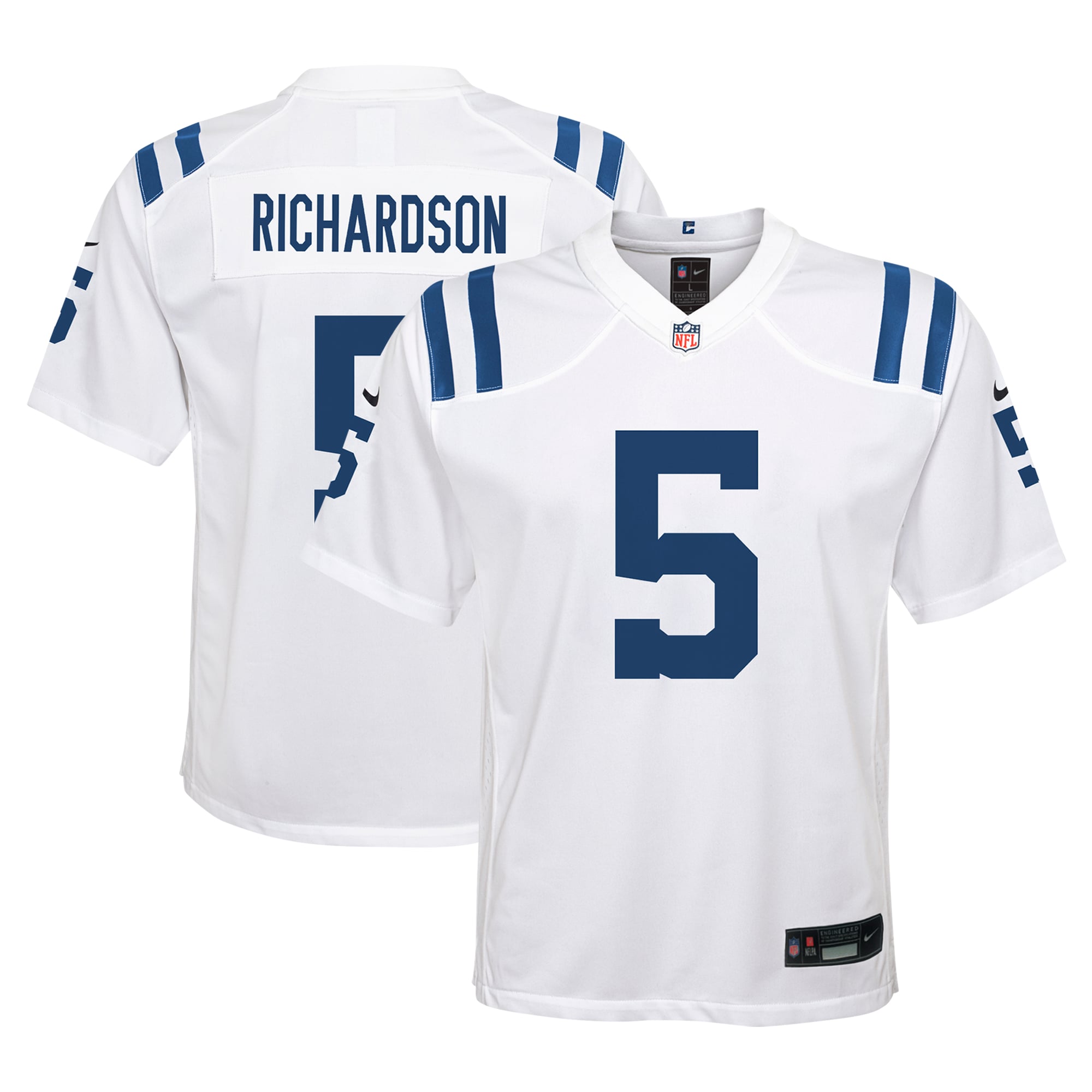 Indianapolis Colts Youth Game Jersey - White - Image 2