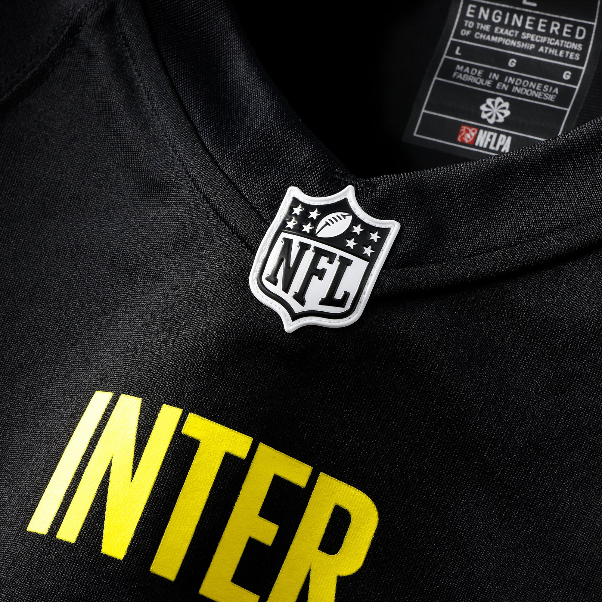 Inter Milan 2025 Soccer x Game Jersey - Black - Image 5
