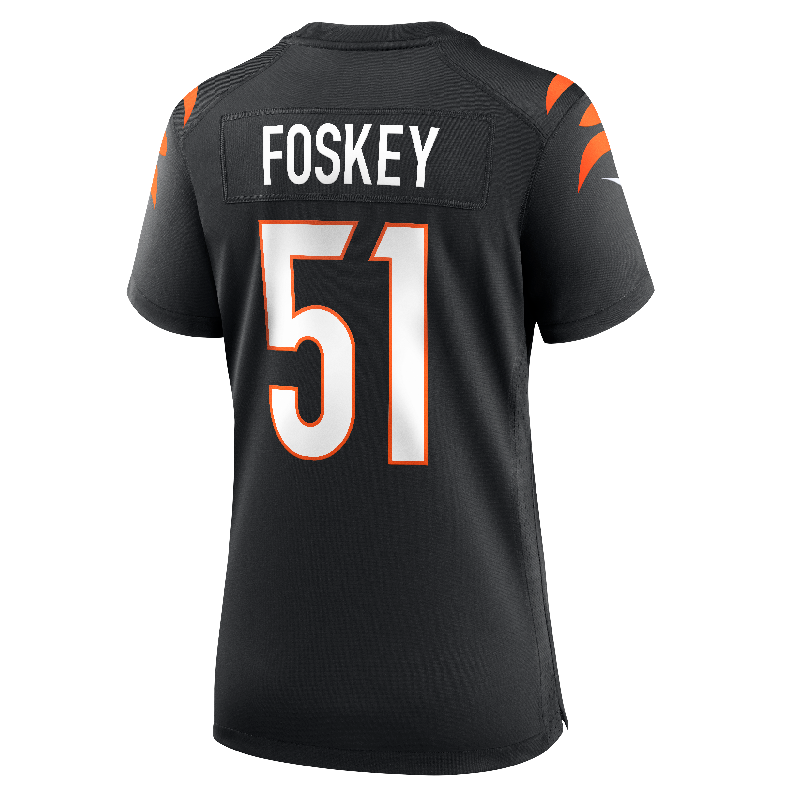 Isaiah Foskey Cincinnati Bengals Women's Team Game Jersey - Black - Image 4